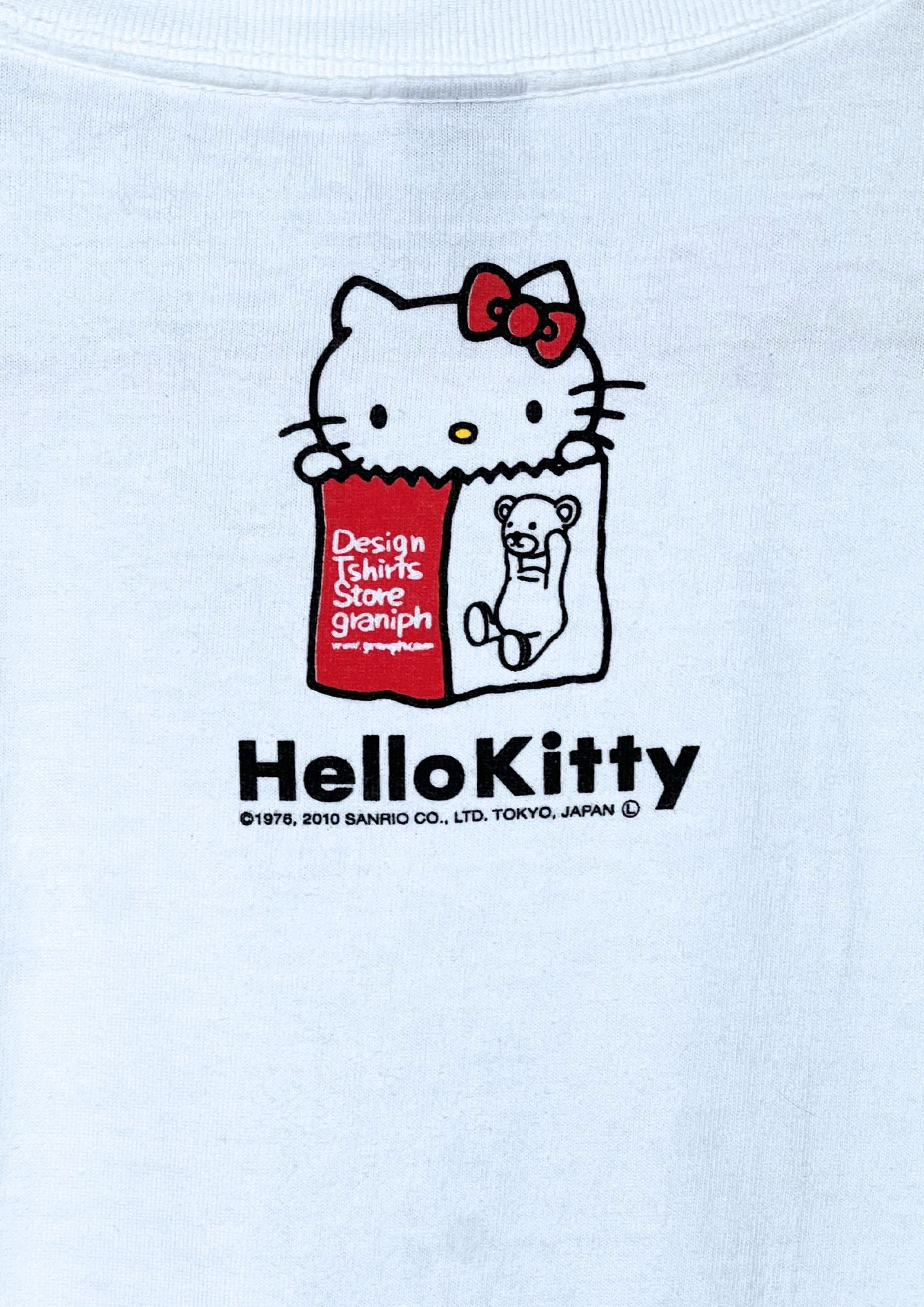 2010 Hello Kitty x Graniph 'Control Bear' T-shirt (XS)