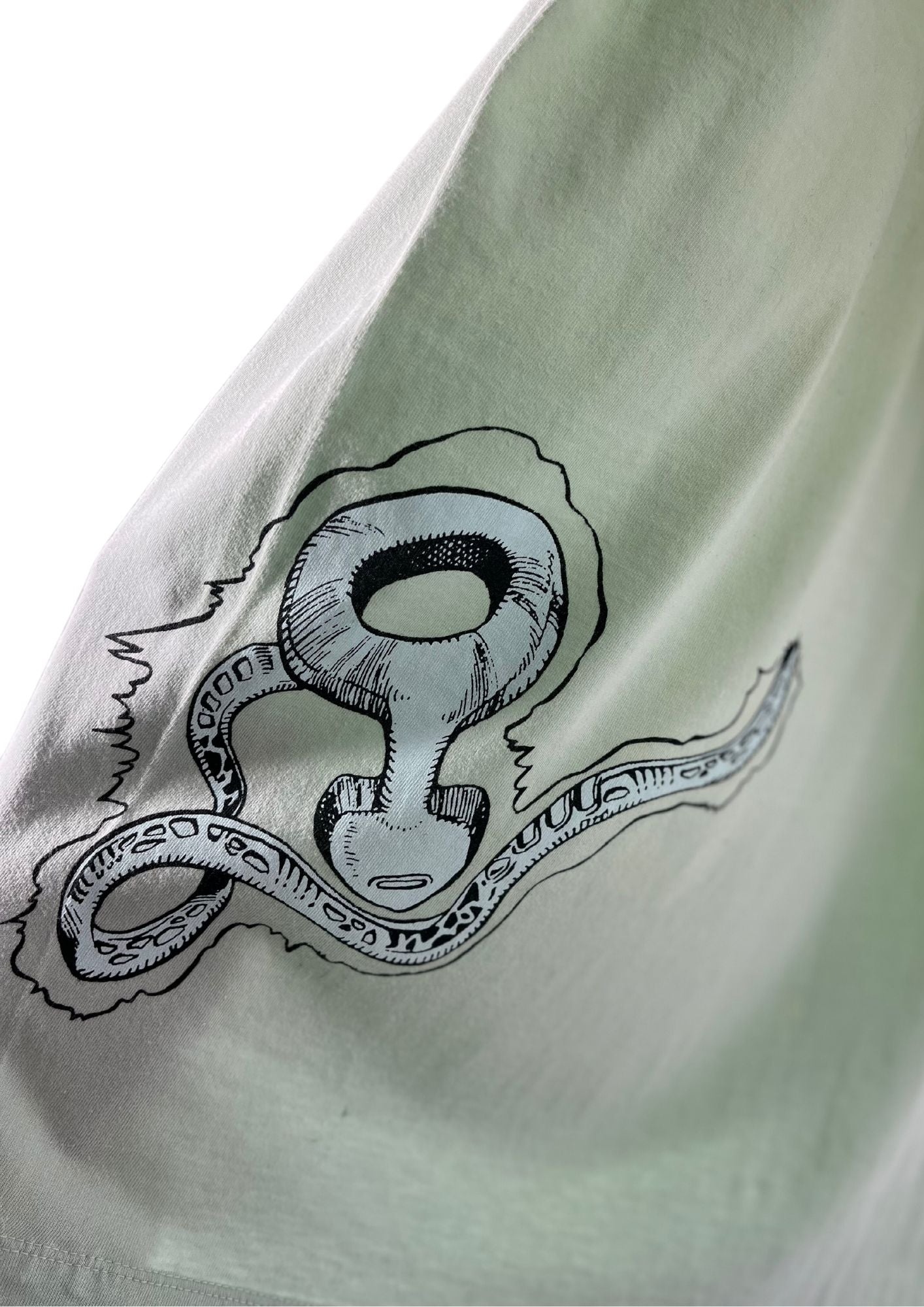 2011 Jojo's Bizarre Adventure x Ultra Violence Hierophant Green T-shirt