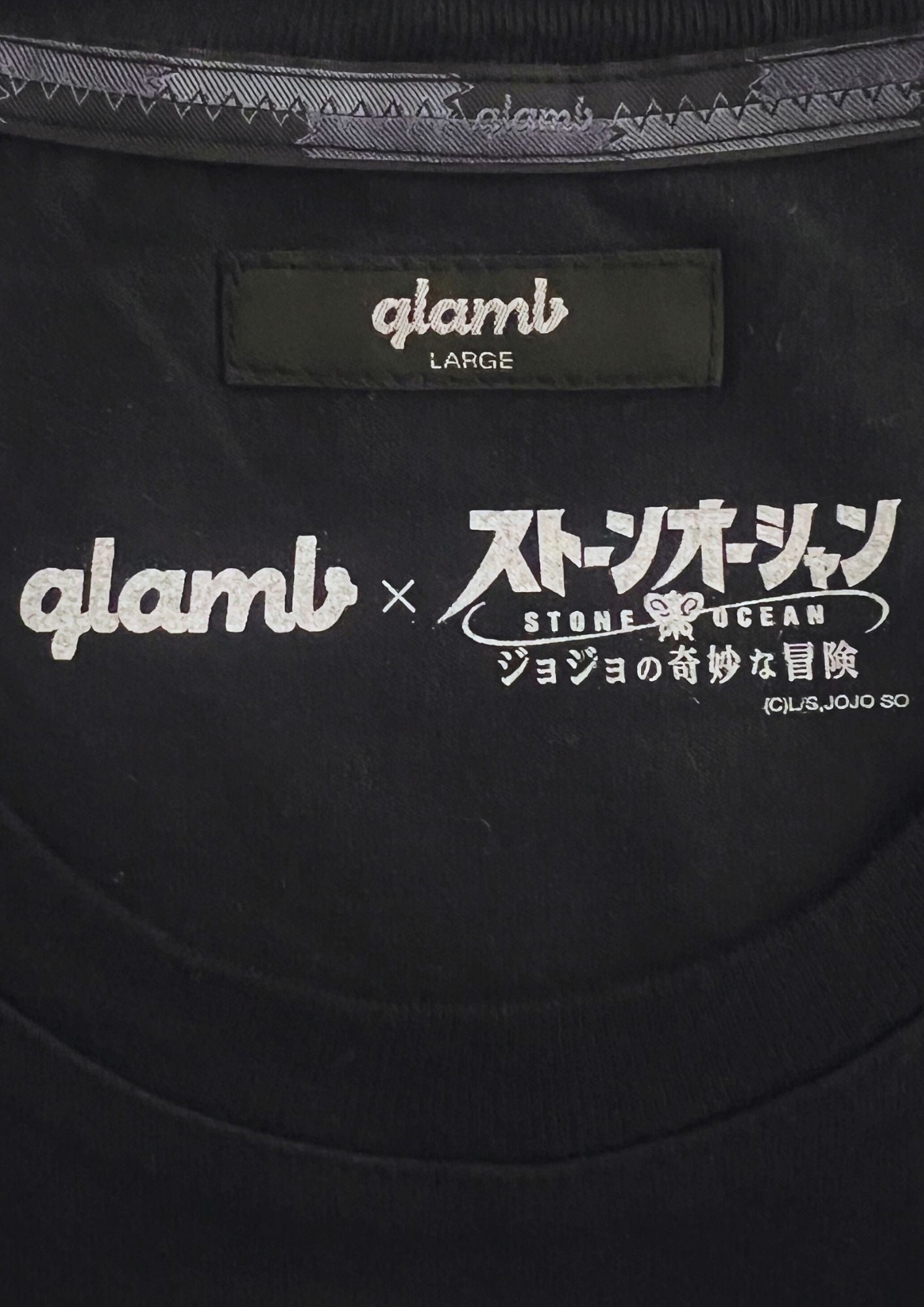 2021 Jojo's Bizarre Adventure x Glamb Jolyne T-shirt
