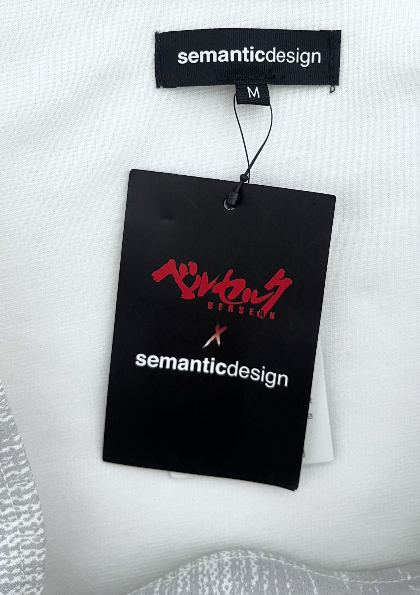 2021 Berserk x Semantic Design Guts Insane Worrier L / S Shirts