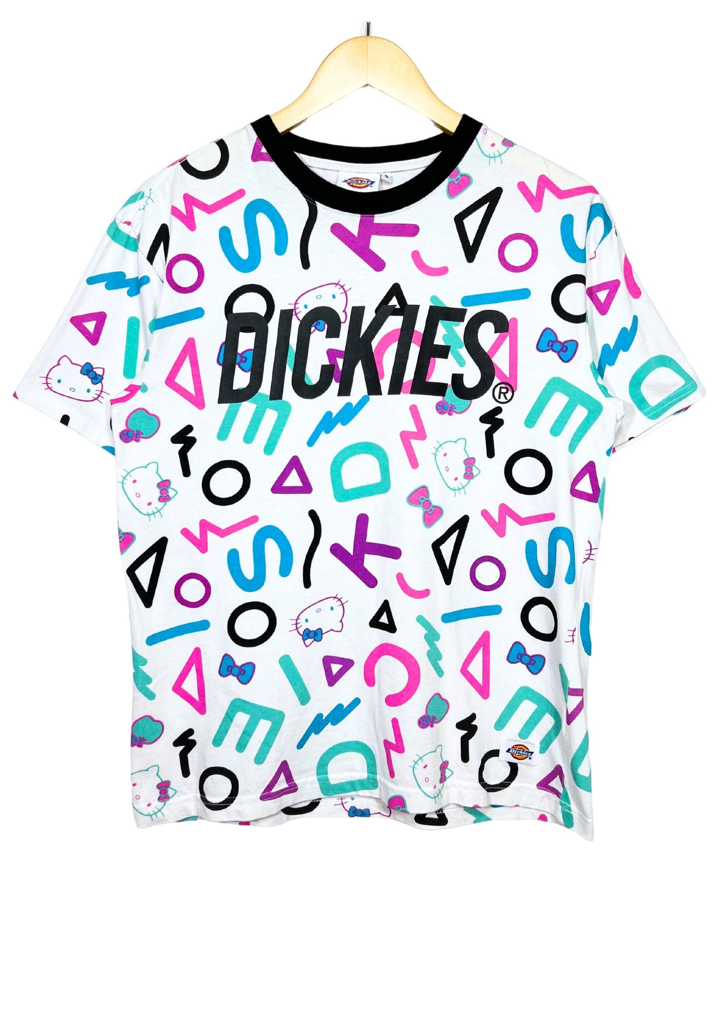 2019 Hello Kitty x Dickies 'Harajuku Kanji' T-shirt (XS)