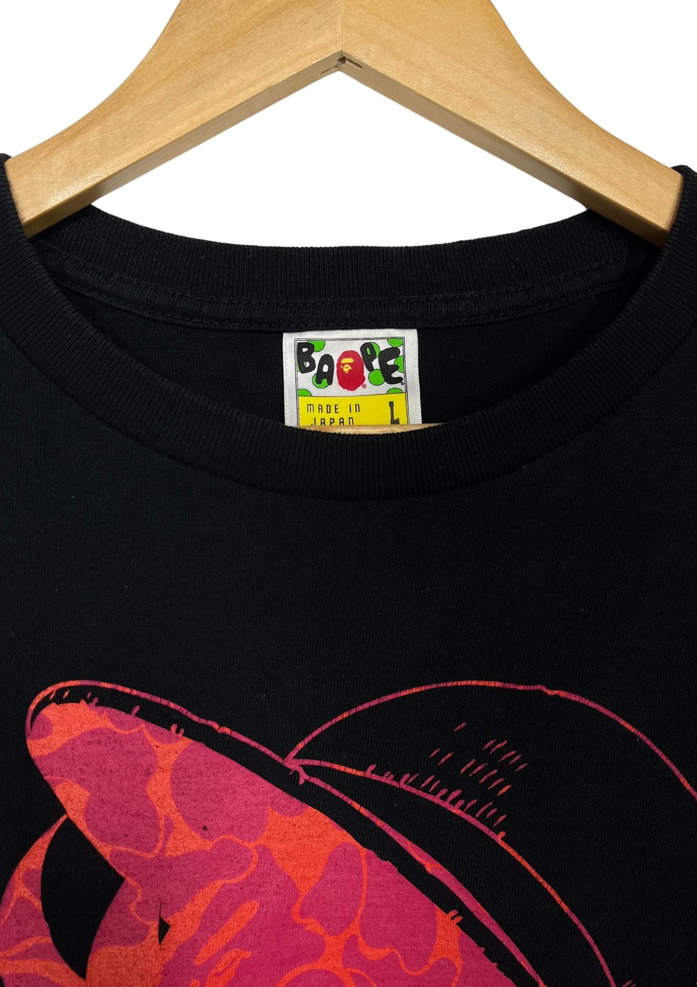 2012 A Bathing Ape x One Piece Luffy Camo T-shirt