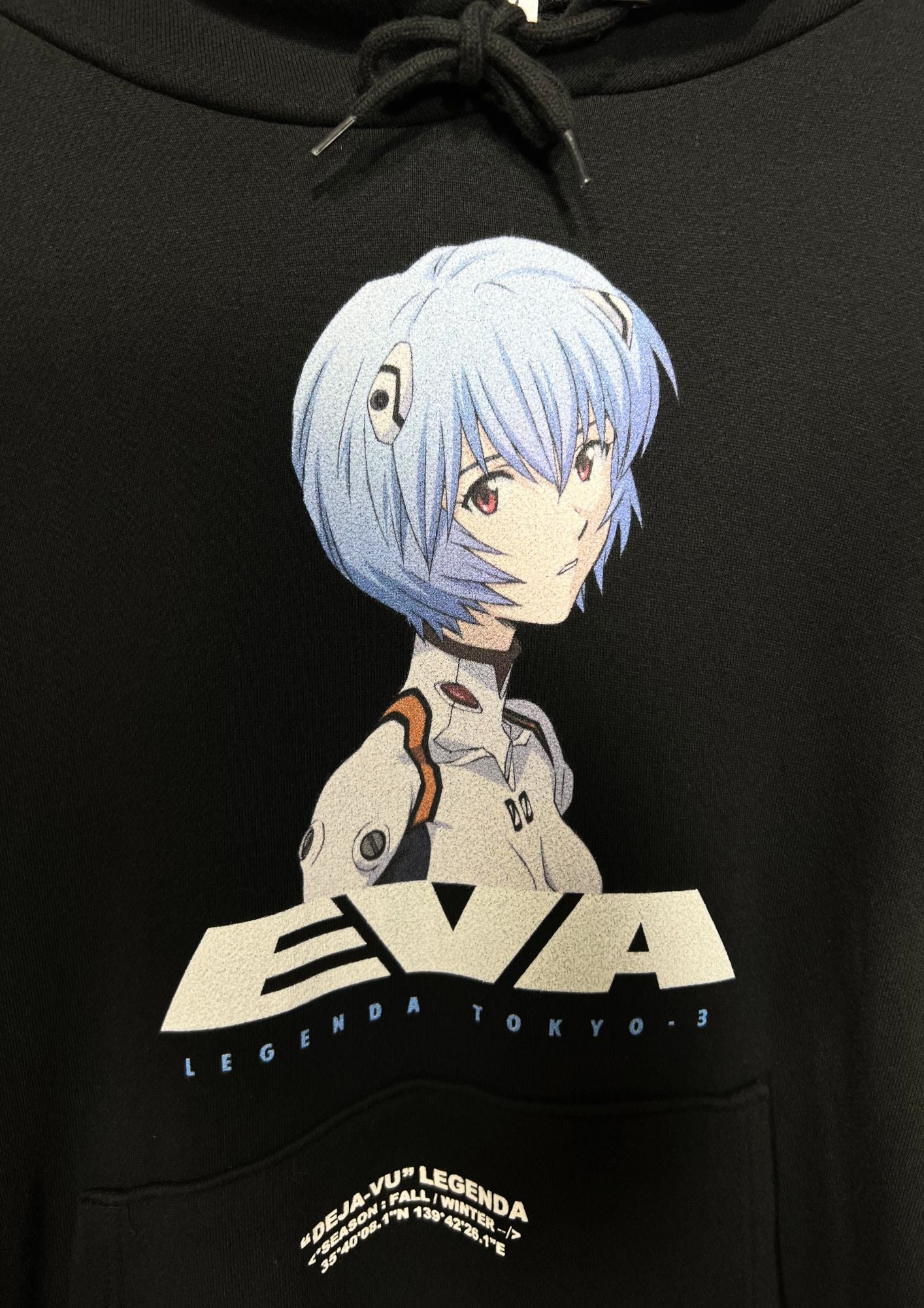 2019 Neon Genesis Evangelion x LEGENDA Rei Ayanami Hoodie