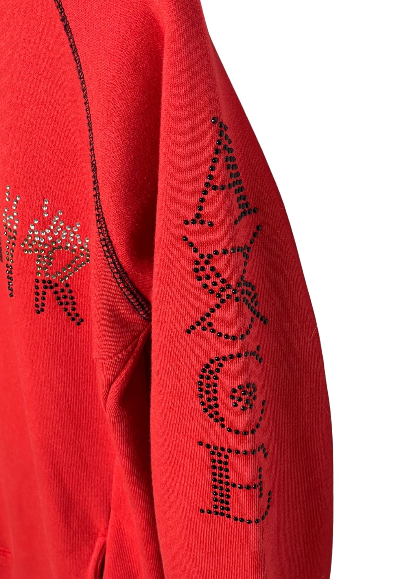 2010 One Piece x VICE FAIRY Ace Rhinesestone Hoodie