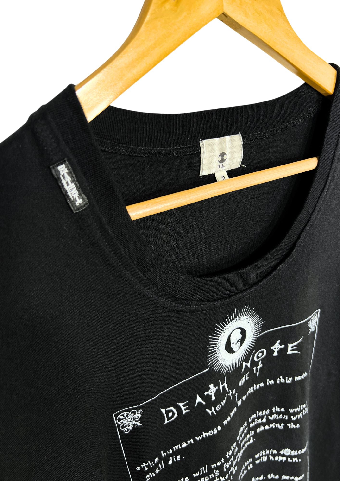 2010s Death Note X TK Takeo Kikuchi Death Note Rules T-shirt
