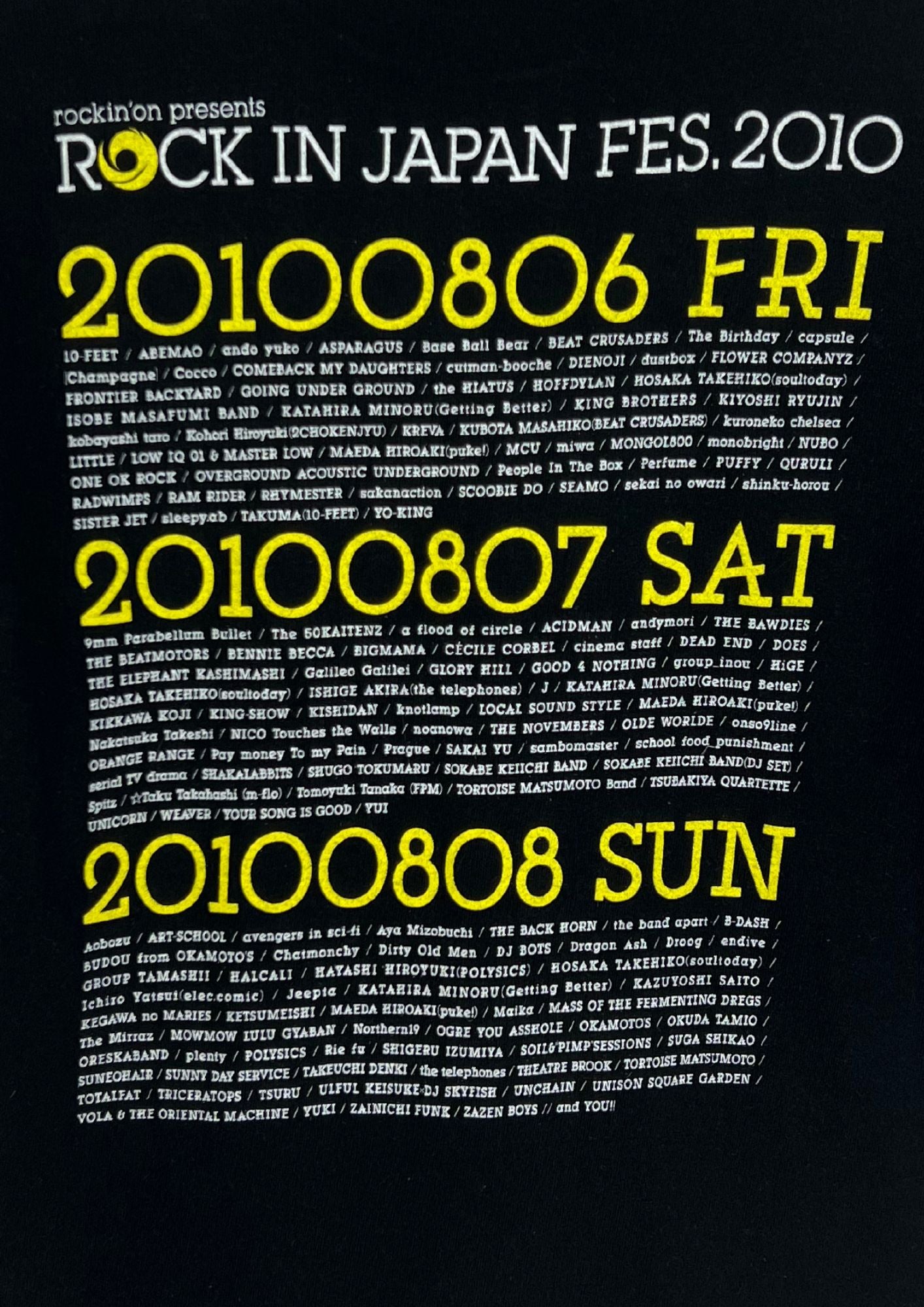 2010 Laputa Castle in the Sky x Rockin'on ROCK IN JAPAN Fest.2010 'Robot Trooper' T-shirt (XS)