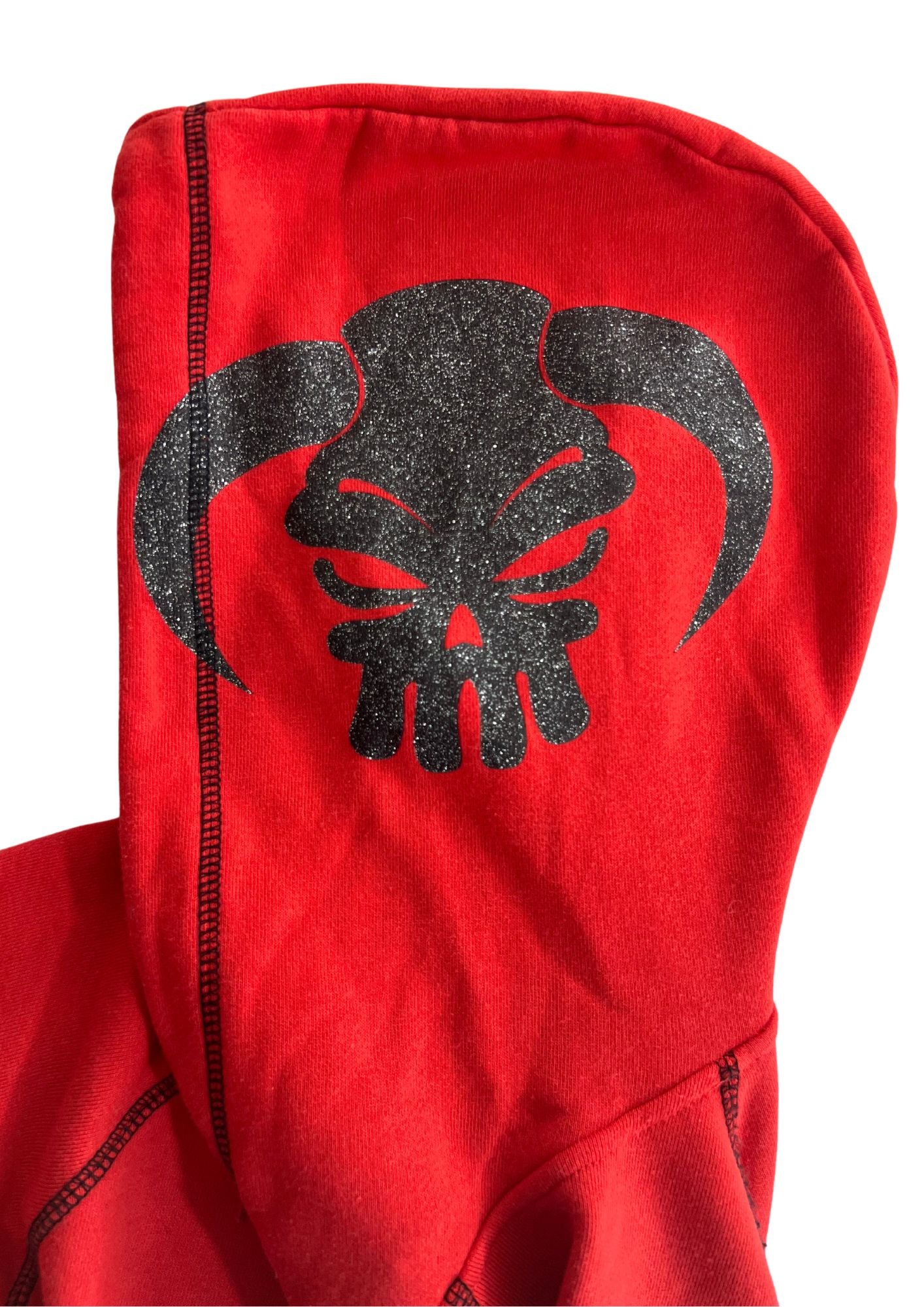 2010 One Piece x VICE FAIRY Ace Rhinesestone Hoodie