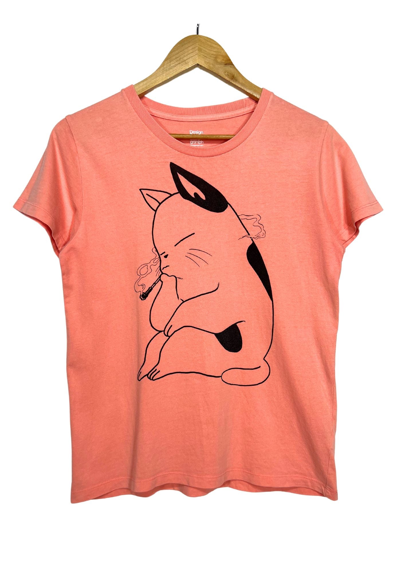 2016 Urusei Yatsura x Graniph Kotatsu Neko T-shirt