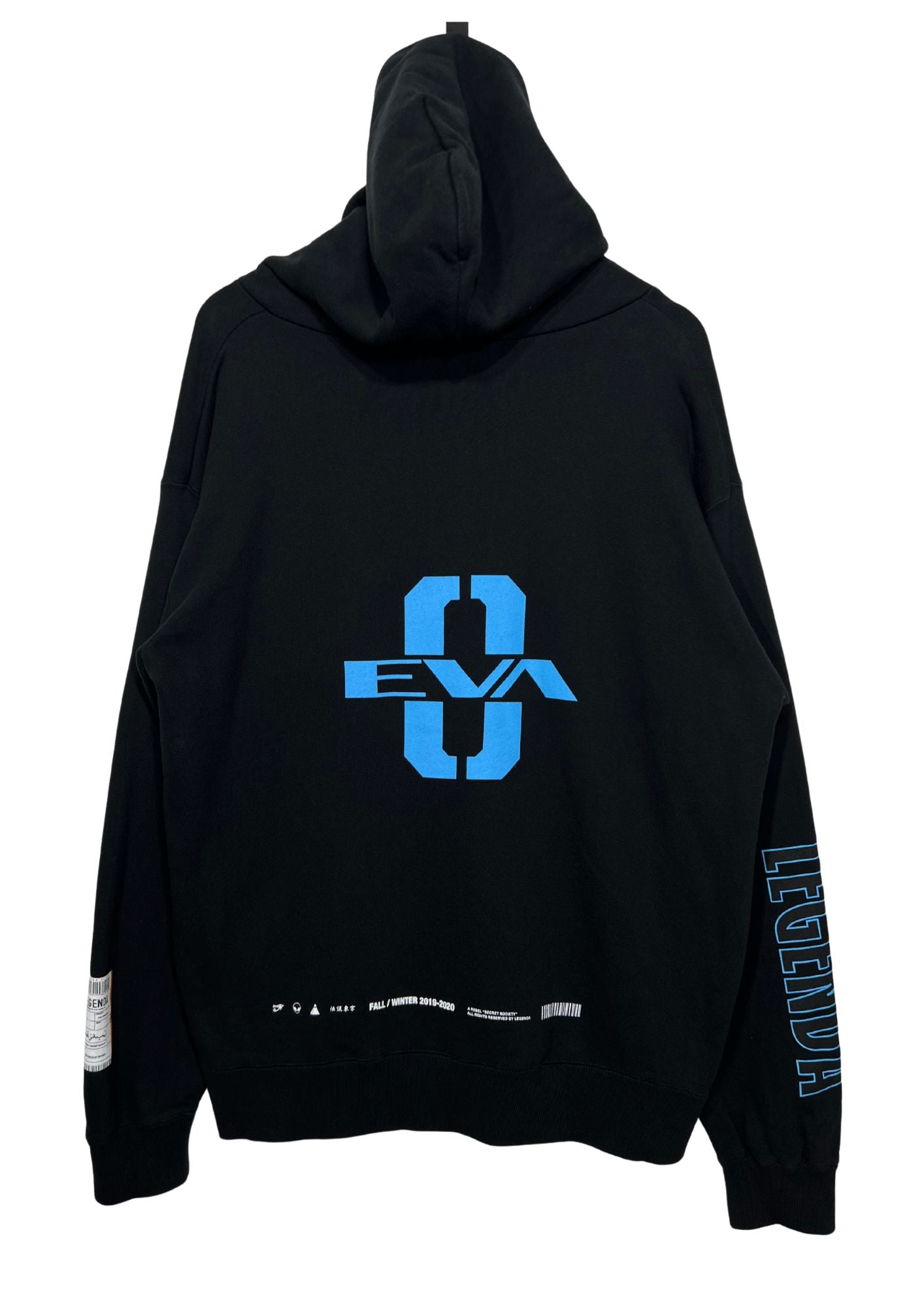 2019 Neon Genesis Evangelion x LEGENDA Rei Ayanami Hoodie