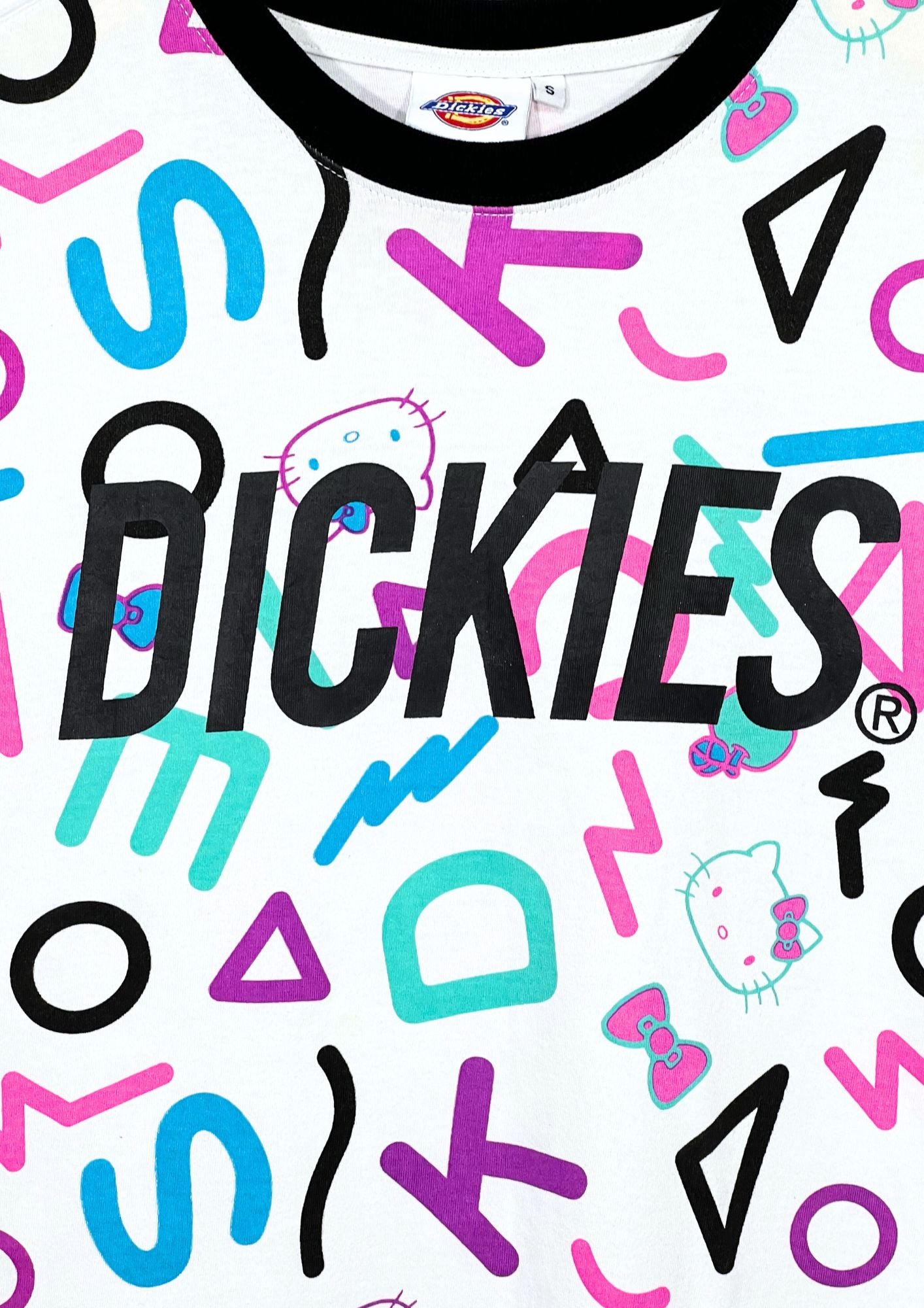 2019 Hello Kitty x Dickies 'Harajuku Kanji' T-shirt (XS)