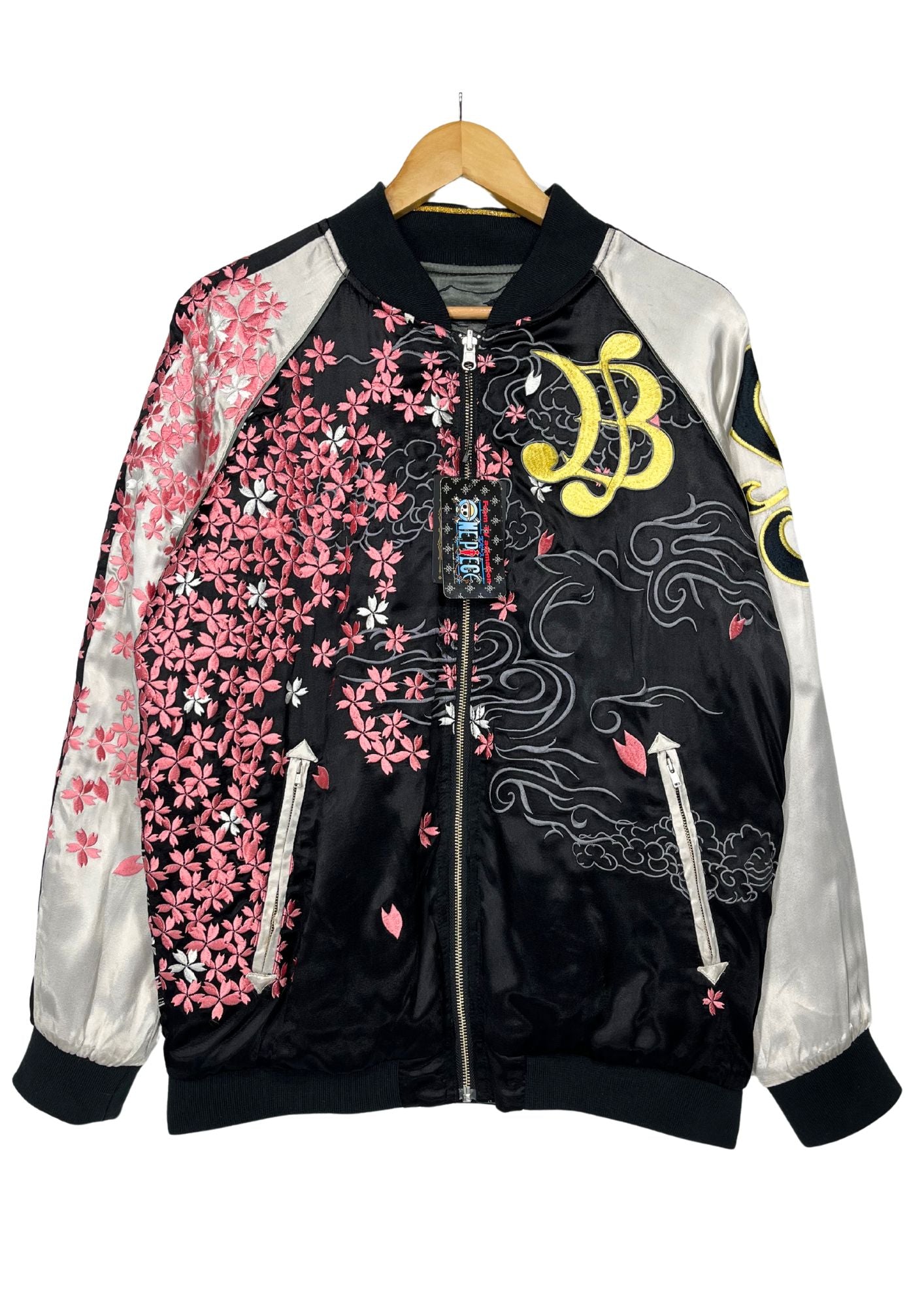 Deadstock 2010s One Piece x Neutral Infinity Reversible Embroidered Sukajan