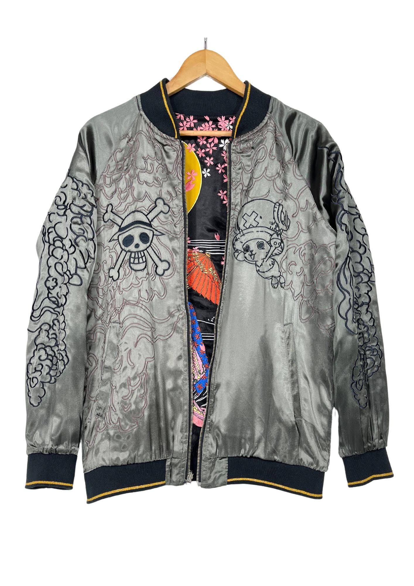 Deadstock 2010s One Piece x Neutral Infinity Reversible Embroidered Sukajan