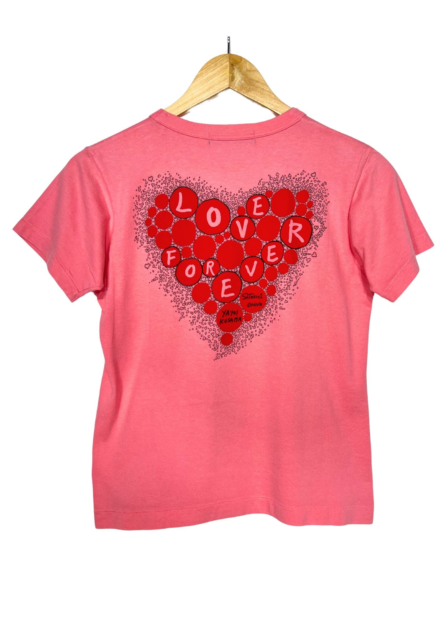 2013 YAYOI KUSAMA x SATOSHI OHNO 24 Hour Television Love Forever T-shirt