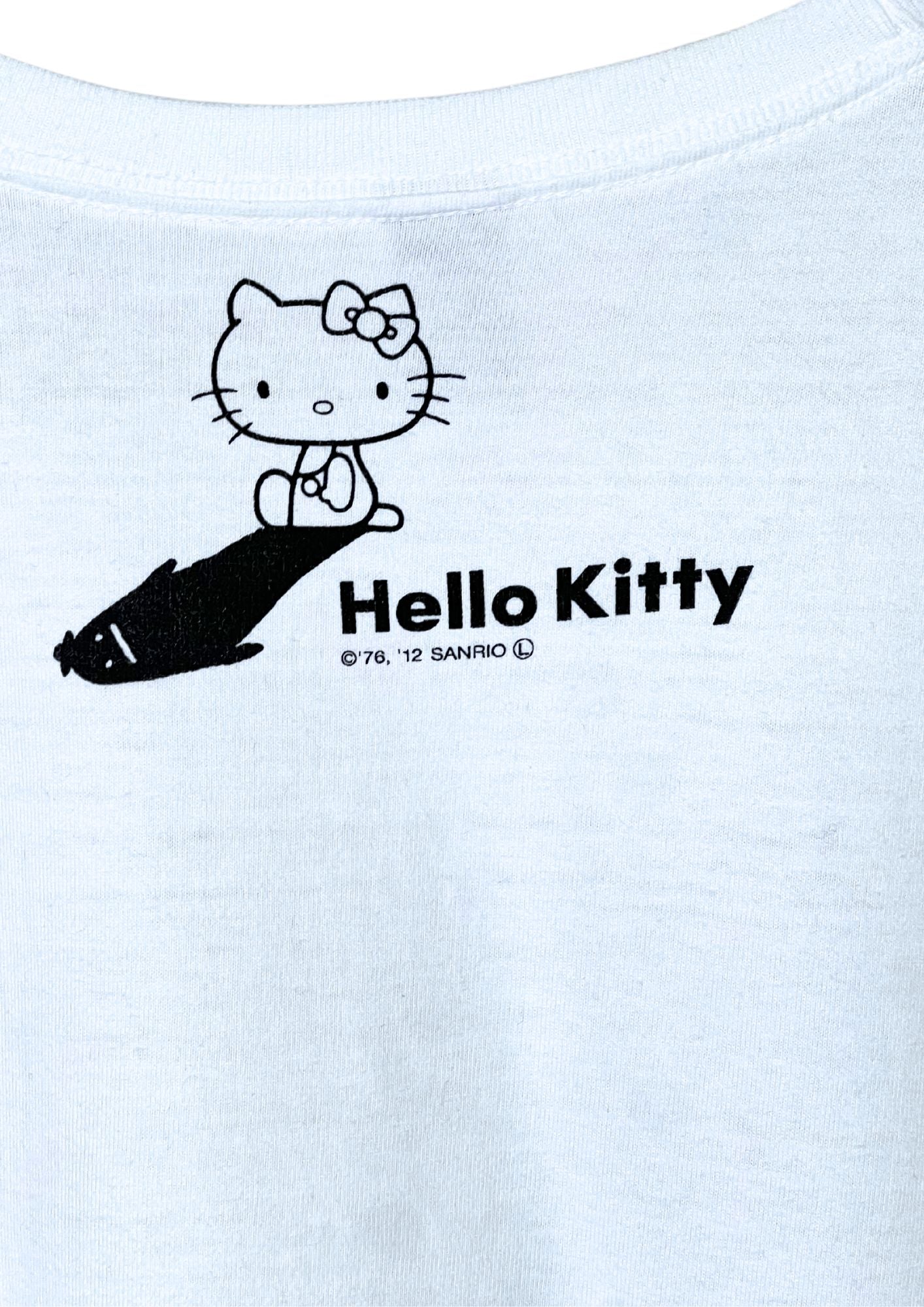 2010 Hello Kitty x Graniph 'Black and White Kitty' T-shirt (M)
