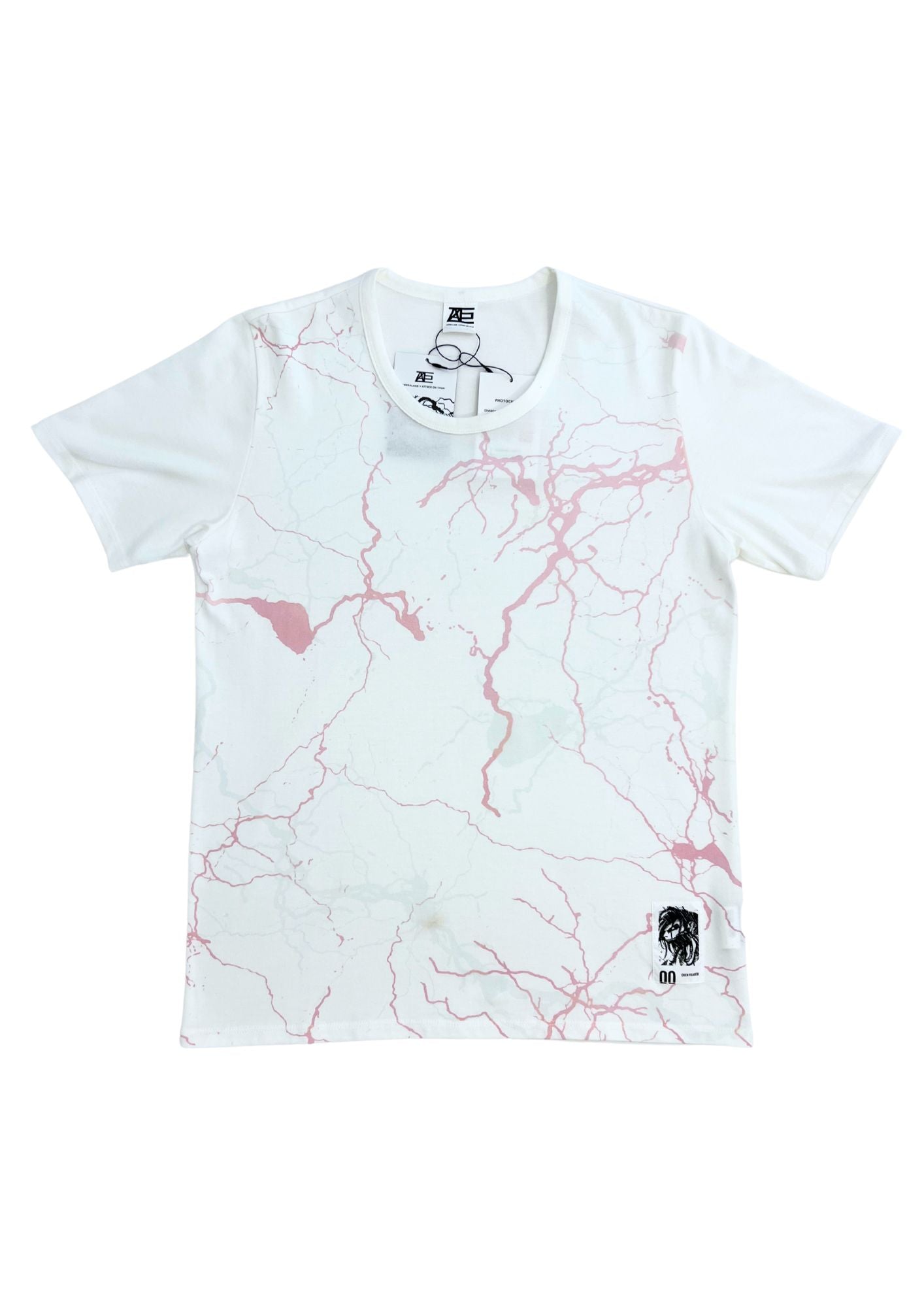 2015 Attack on Titan x ANREALGE Erin Yeager 00 UV Print Changing Colour T-shirt