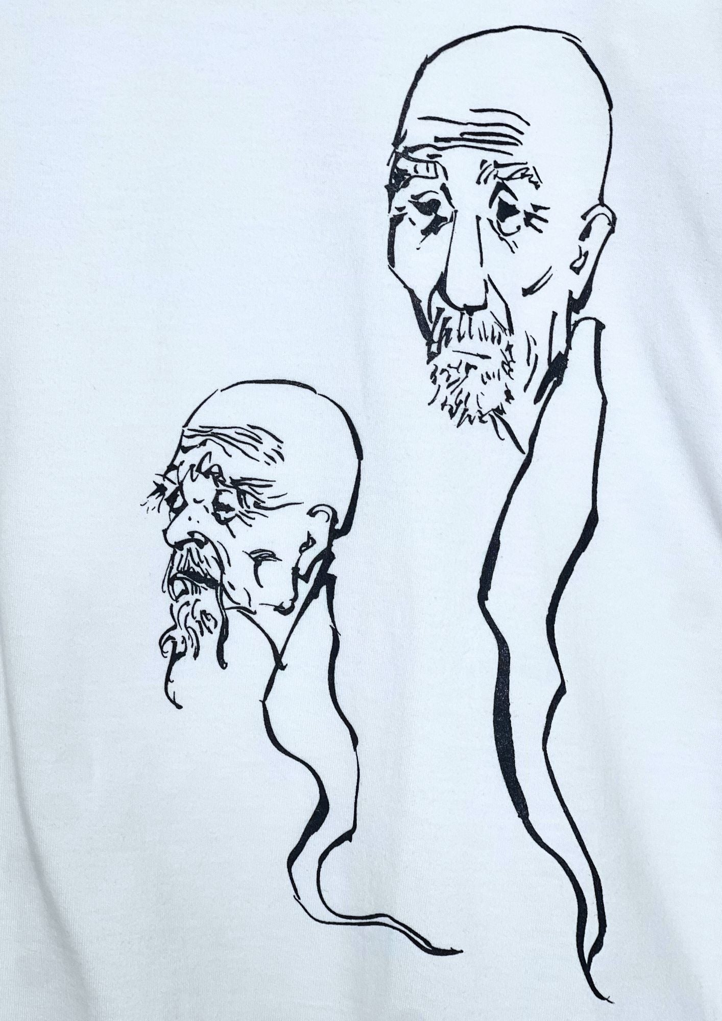 Vagabond 2008 Last Manga Exhibition Limited 'Ghost Old Man' T-shirt