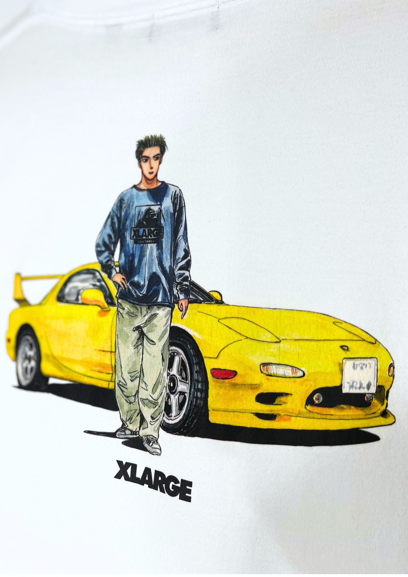 Initial D x X-Large Keisuku Long Sleeve Shirts