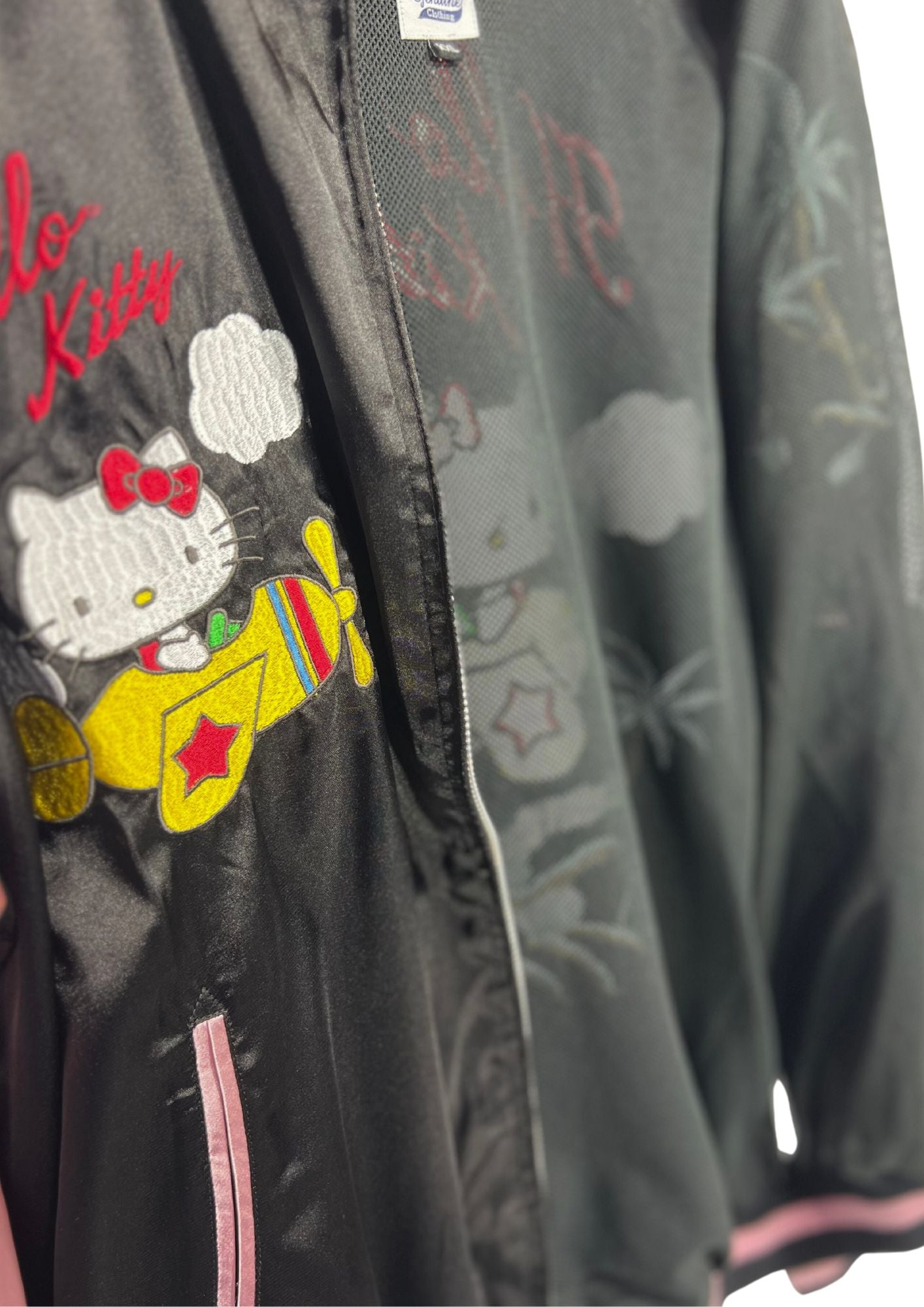 Hello Kitty x Ten Strike Flying Kitty Embroidered Sukajan