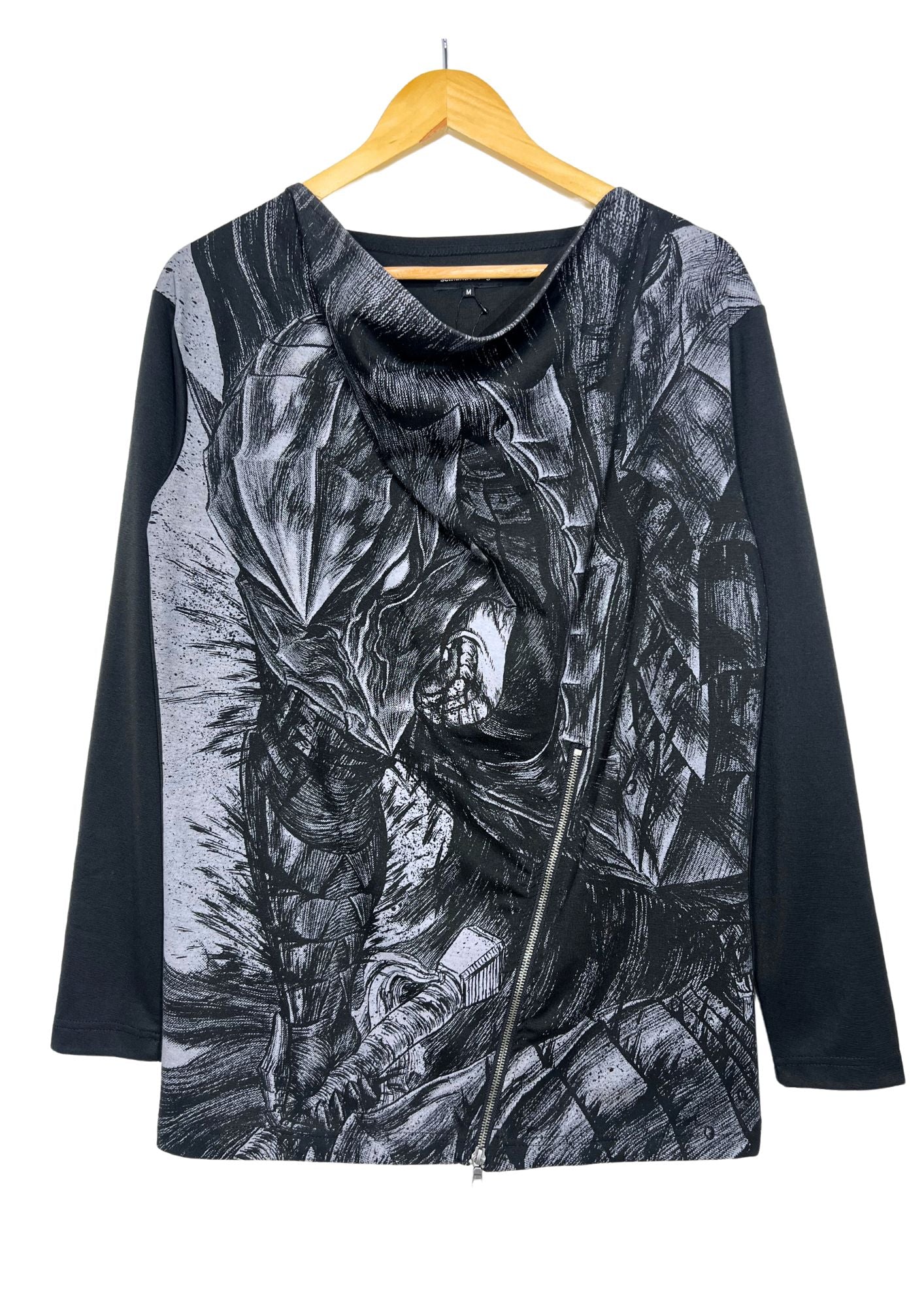 2021 Berserk x Semantic Design Guts Insane Worrier L / S Shirts