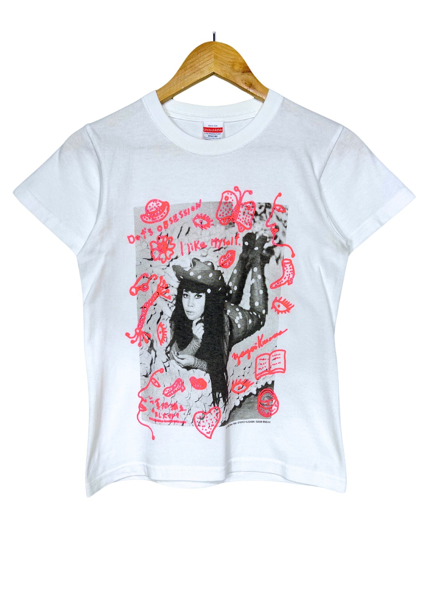2008 YAYOI KUSAMA x LOVE FOREVER I like Myself T-shirt