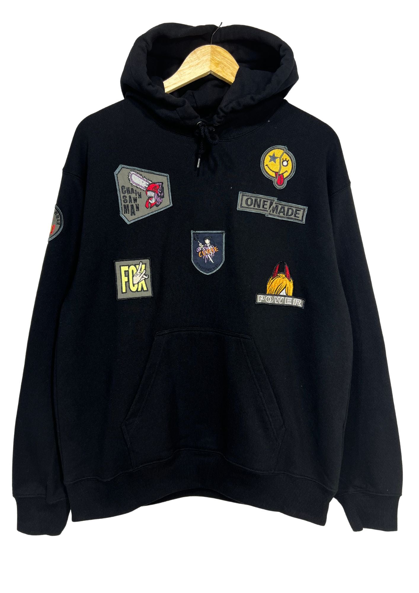 2022 Chainsaw Man x AVIREX Patch Hoodie