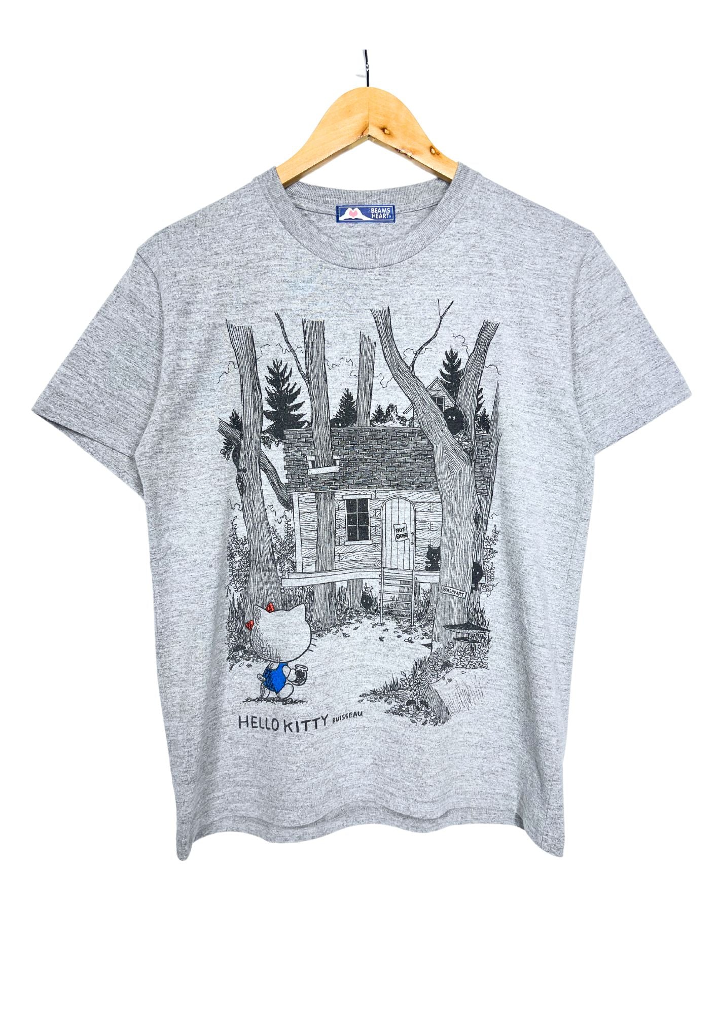 2012 Hello Kitty x Beams Heart Walk On Through The Forest Ruisseau T-shirt