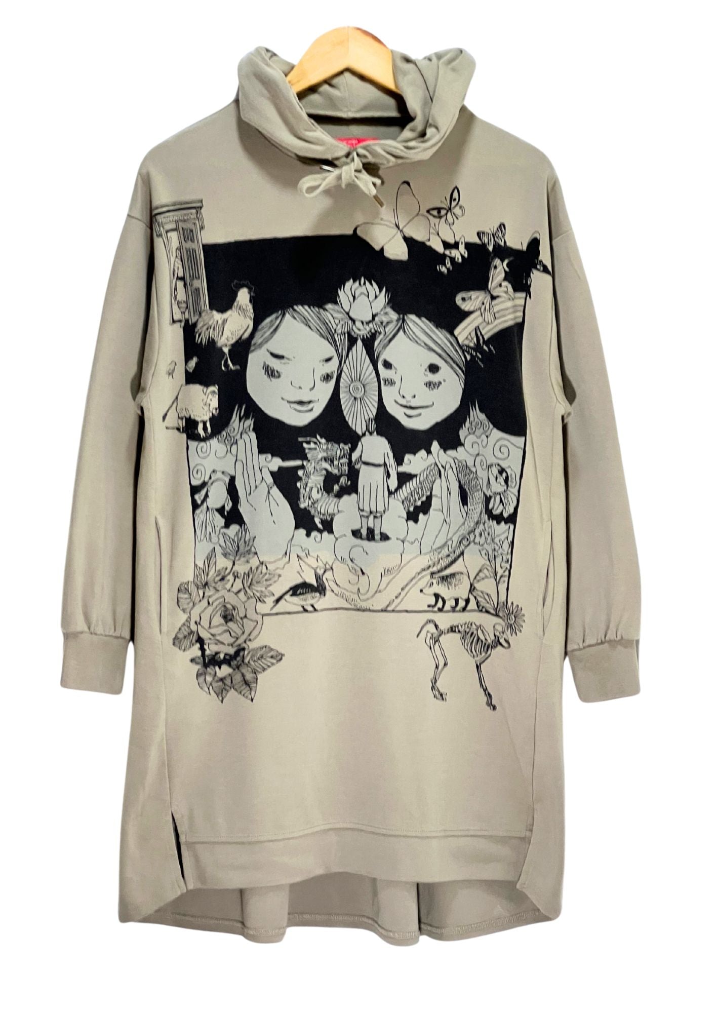 Taiyo Matsumoto x graniph 'No.5' Dress Hoodies (Ladies M)
