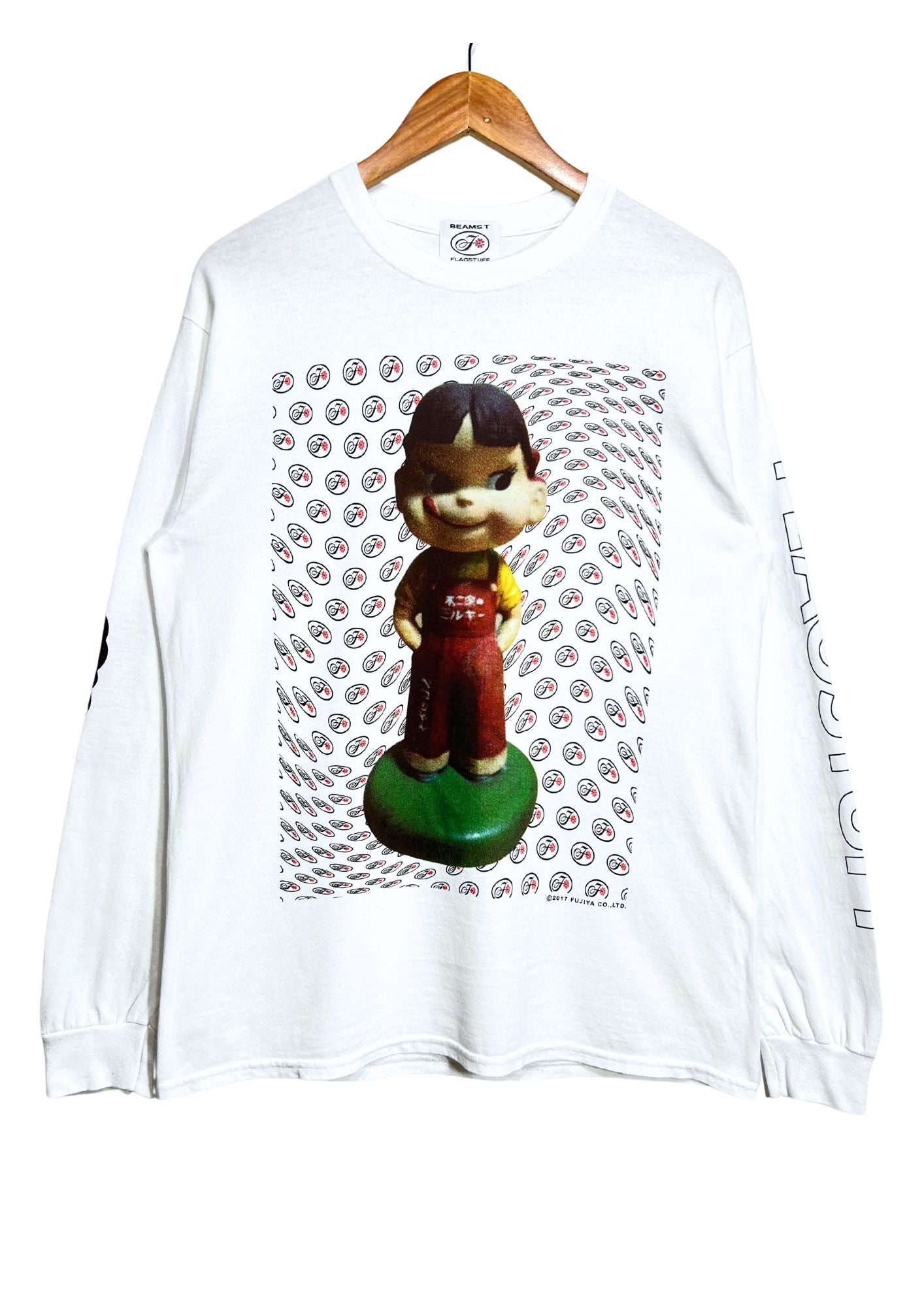 2017 BEAMS x F-LAGSTUF-F x Peko Chan L/S Shirt