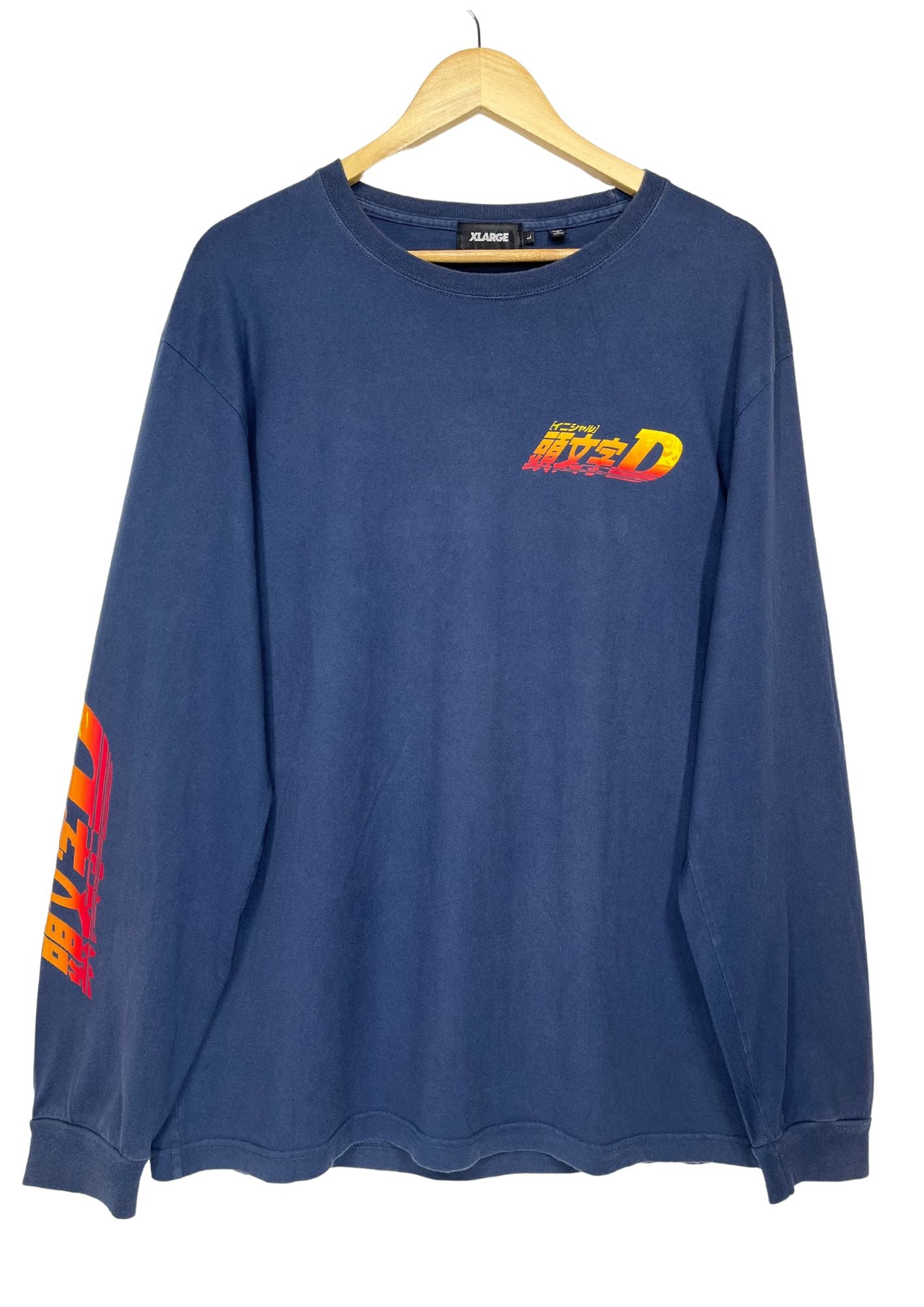 Initial D x X-Large Keisuku Long Sleeve Shirts
