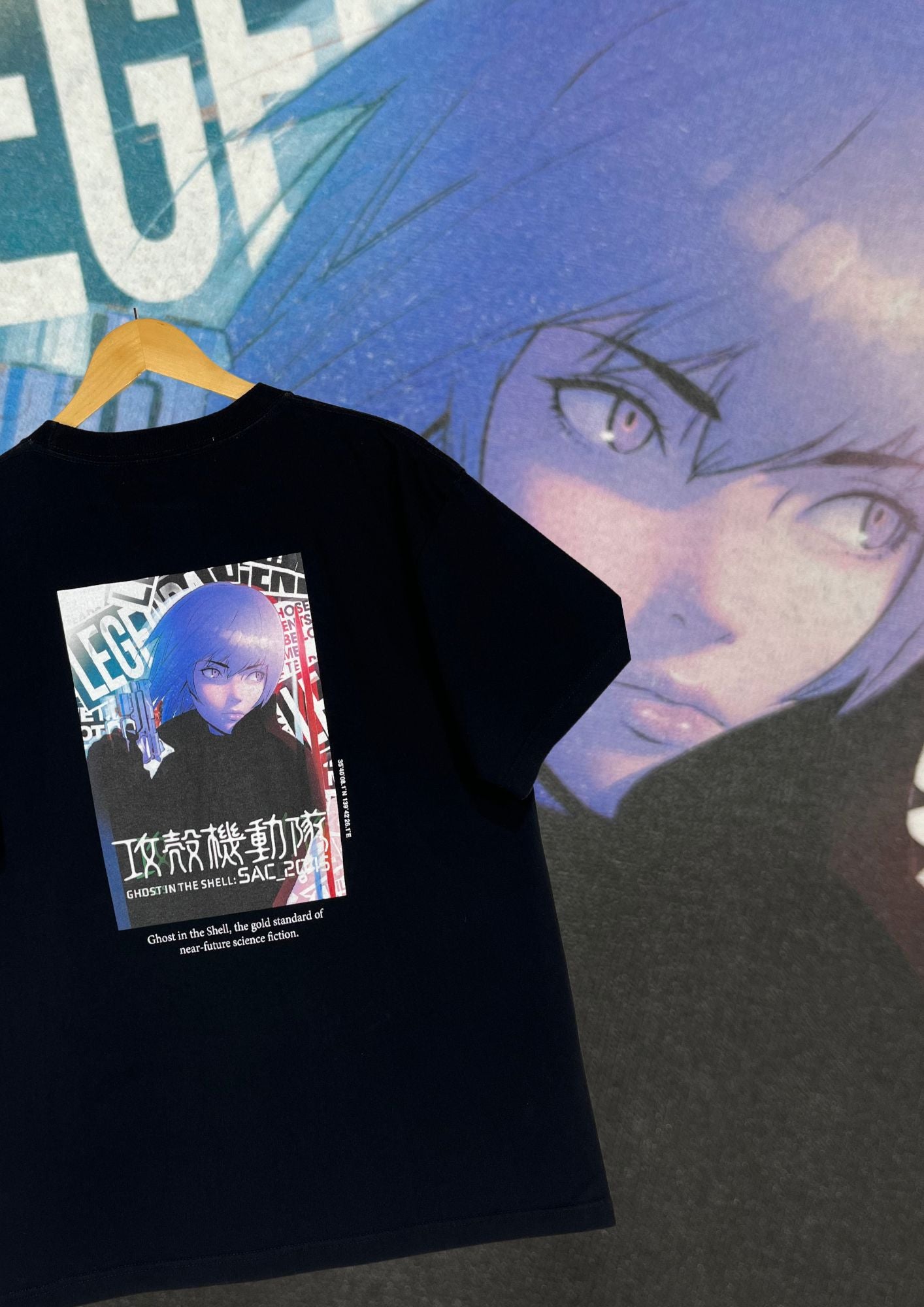 LEGENDA x Ghost in the Shell SAC_2045 T-shirt