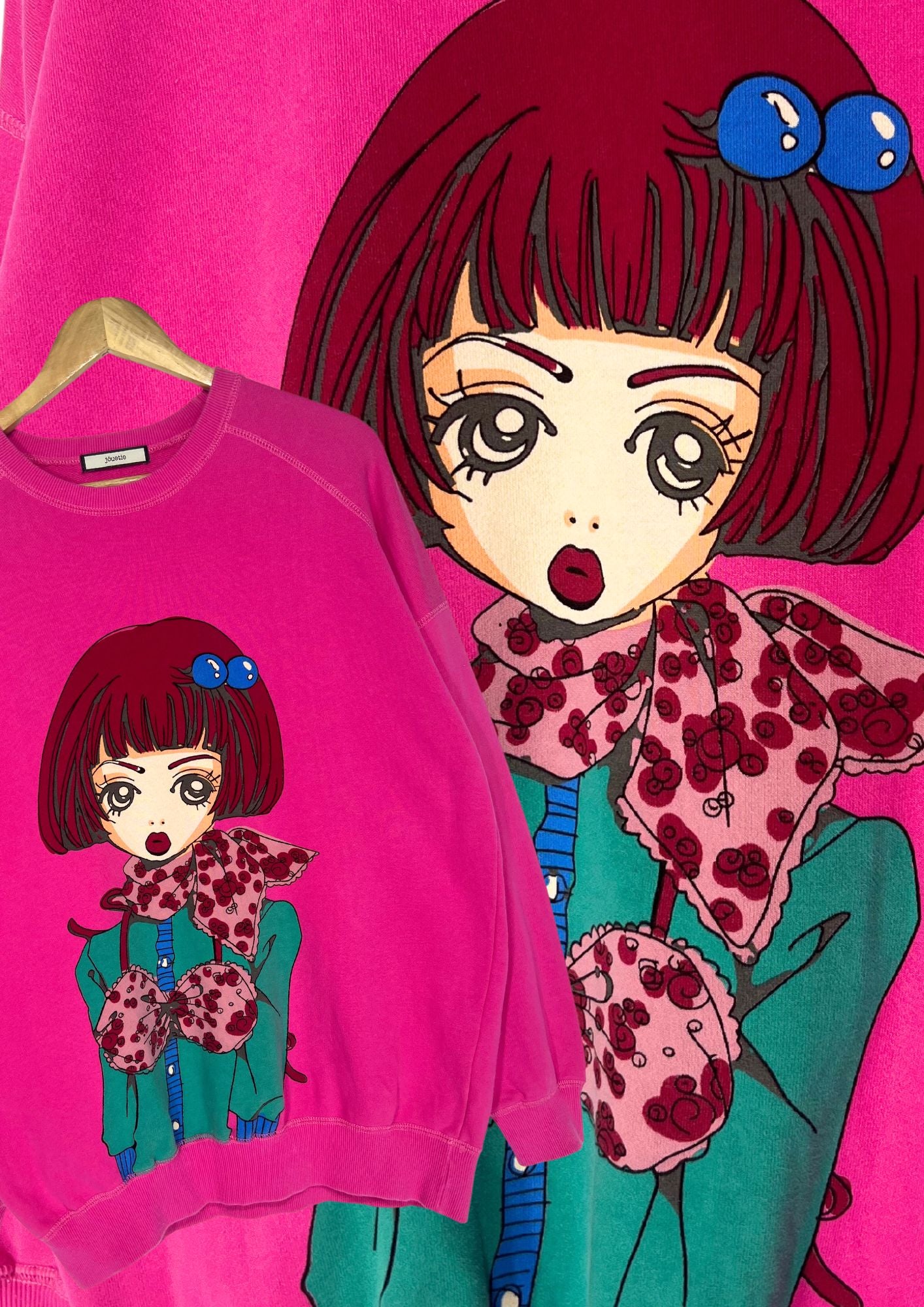 2019 Neighborhood Story Ai Yazawa x Jouetie Mikako Sweatshirts