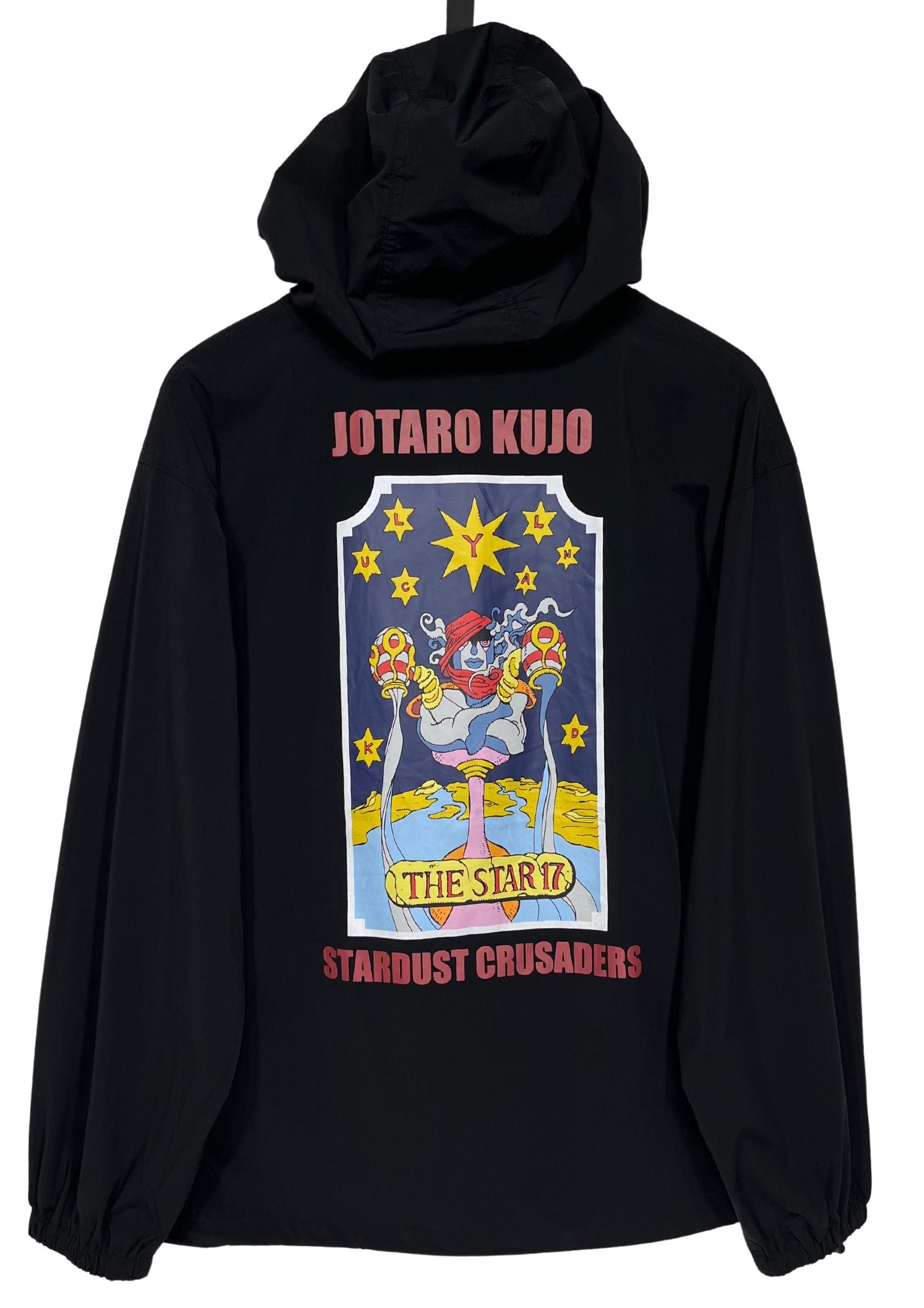 Jojo's Bizarre Adventure x JOJO Exhibition Tarot Packable Anorak Hoodie