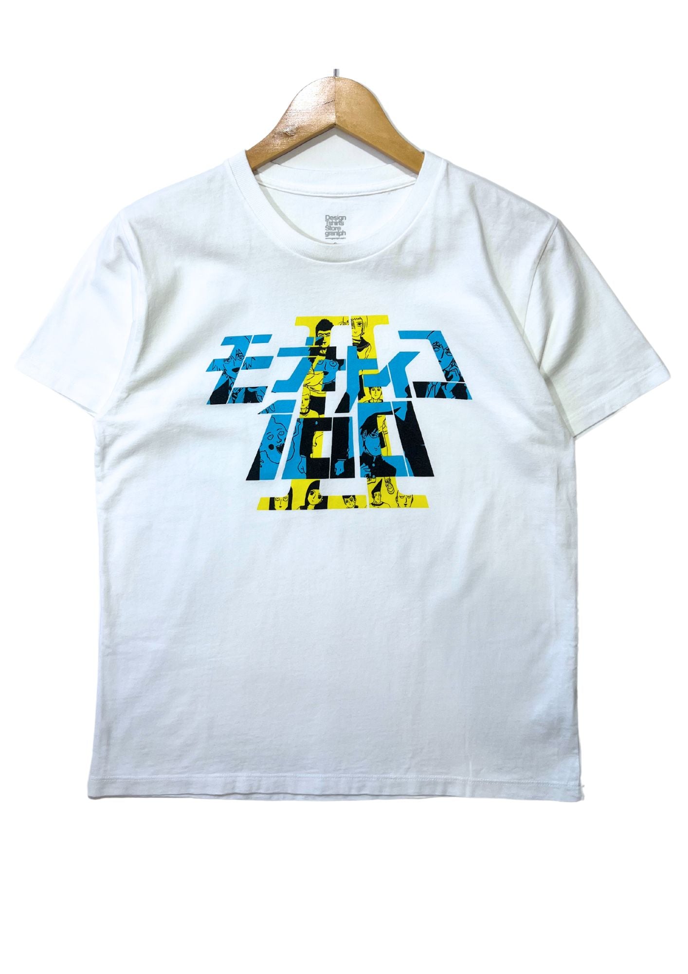2019 Mob Psycho 100 II x graniph 'Logo' T-shirt (S)