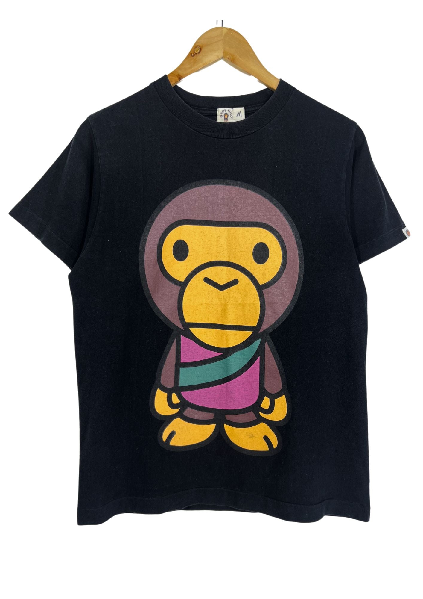 2000s Vintage A BATHING APE BABY MILO 'Baby Milo' T-shirt (M)