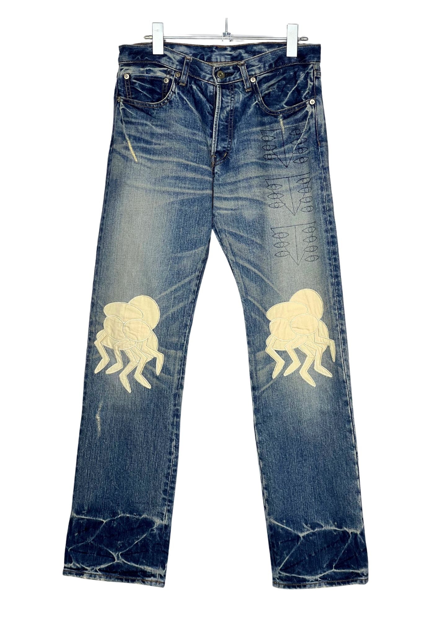 2007 Neon Genesis Evangelion x COSPA Lilith Denim Jeans
