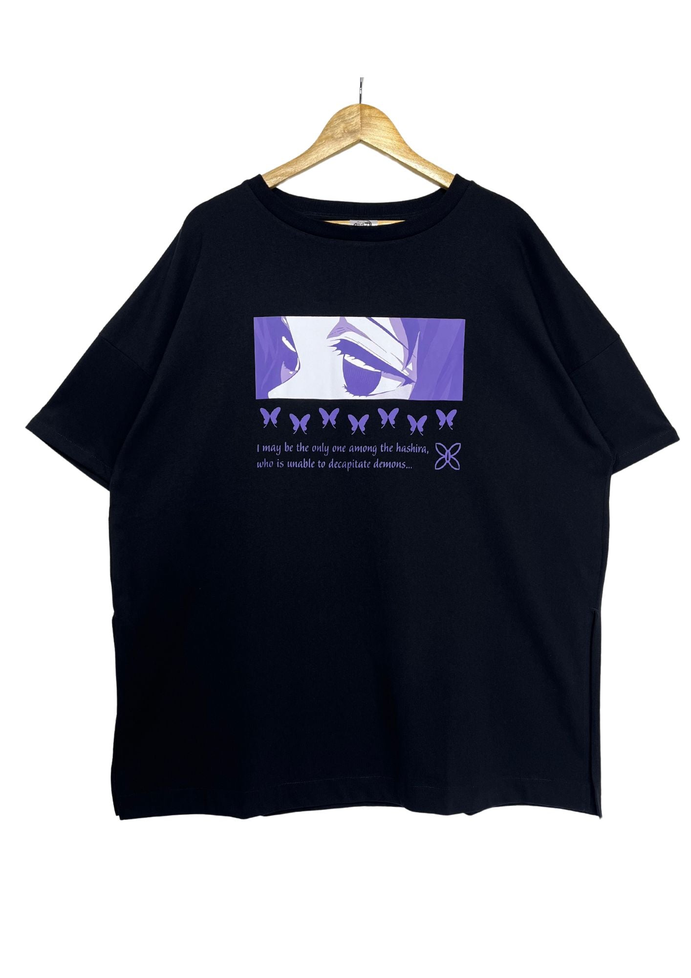 Demon Slayer x GU Shinobu Kocho T-shirt