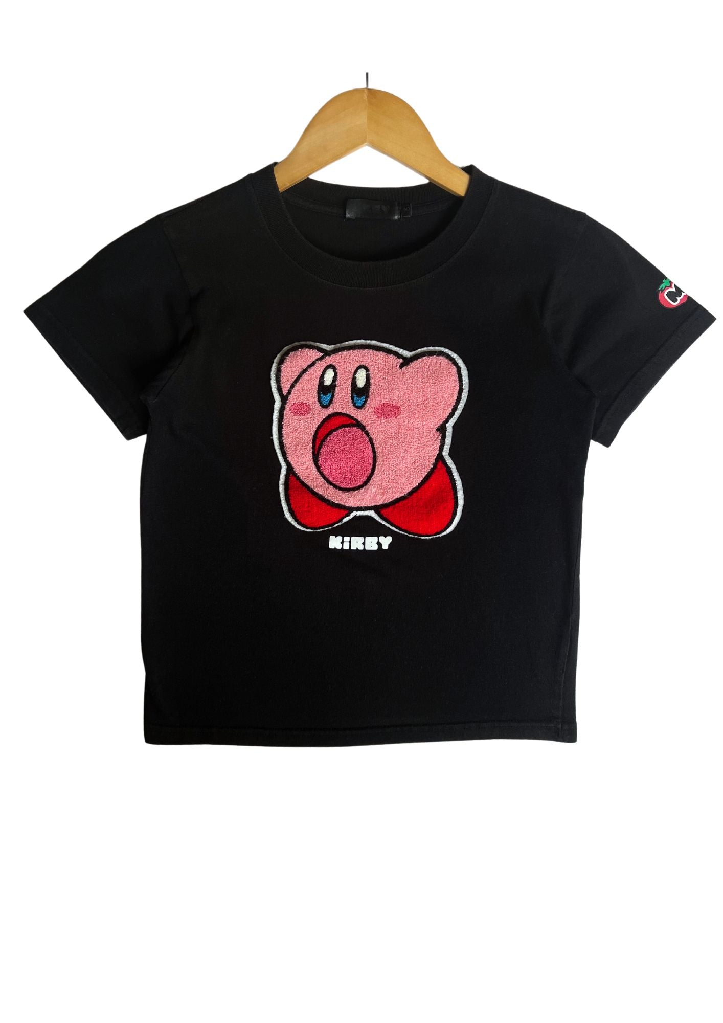 Kirby x Nintendo 'Kirby' Embroidered Baby Tee (XS)
