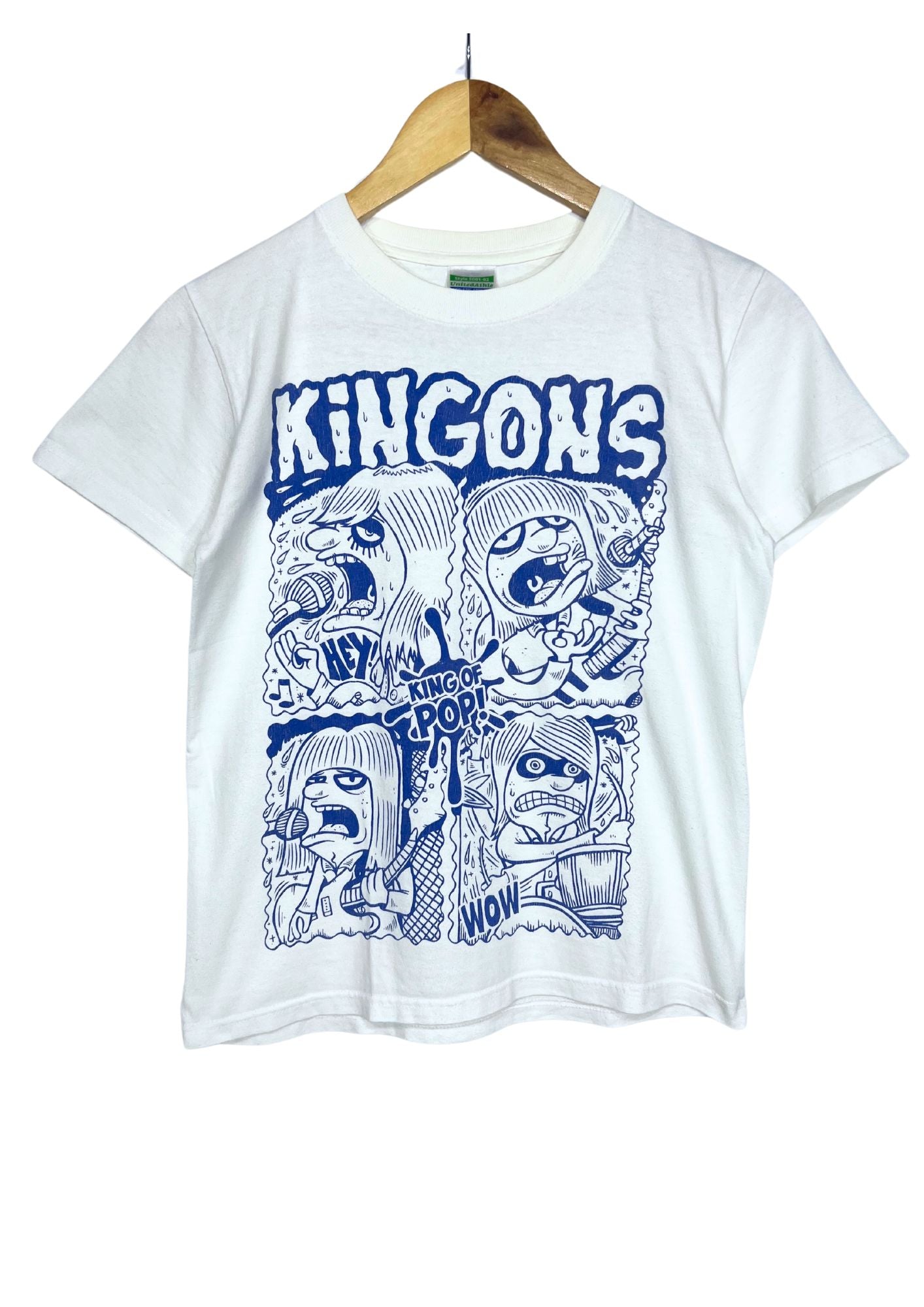 2010s KINGONS ‘King of Pop’ Japanese Punk Band T-shirt