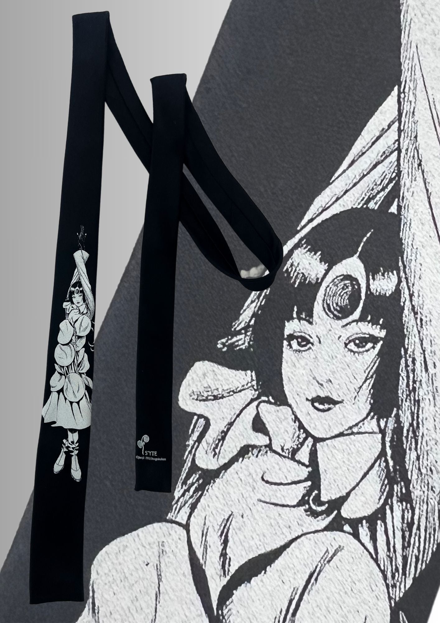 2021 Junji Ito x Yohji Yamamoto S'YTE Azami Tie