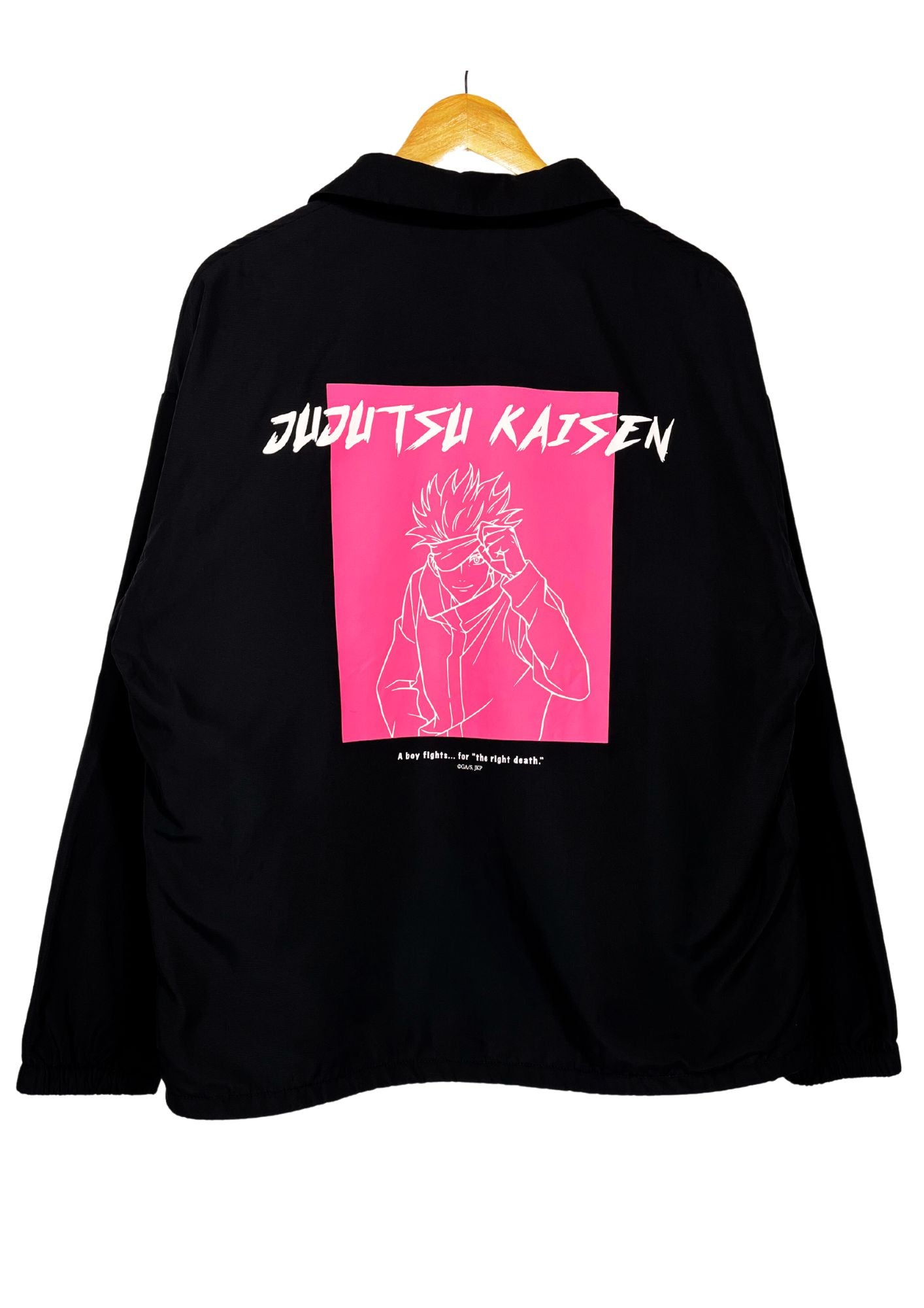 Jujutsu Kaisen x RAGEBLUE Satoru Gojou Coach Jacket
