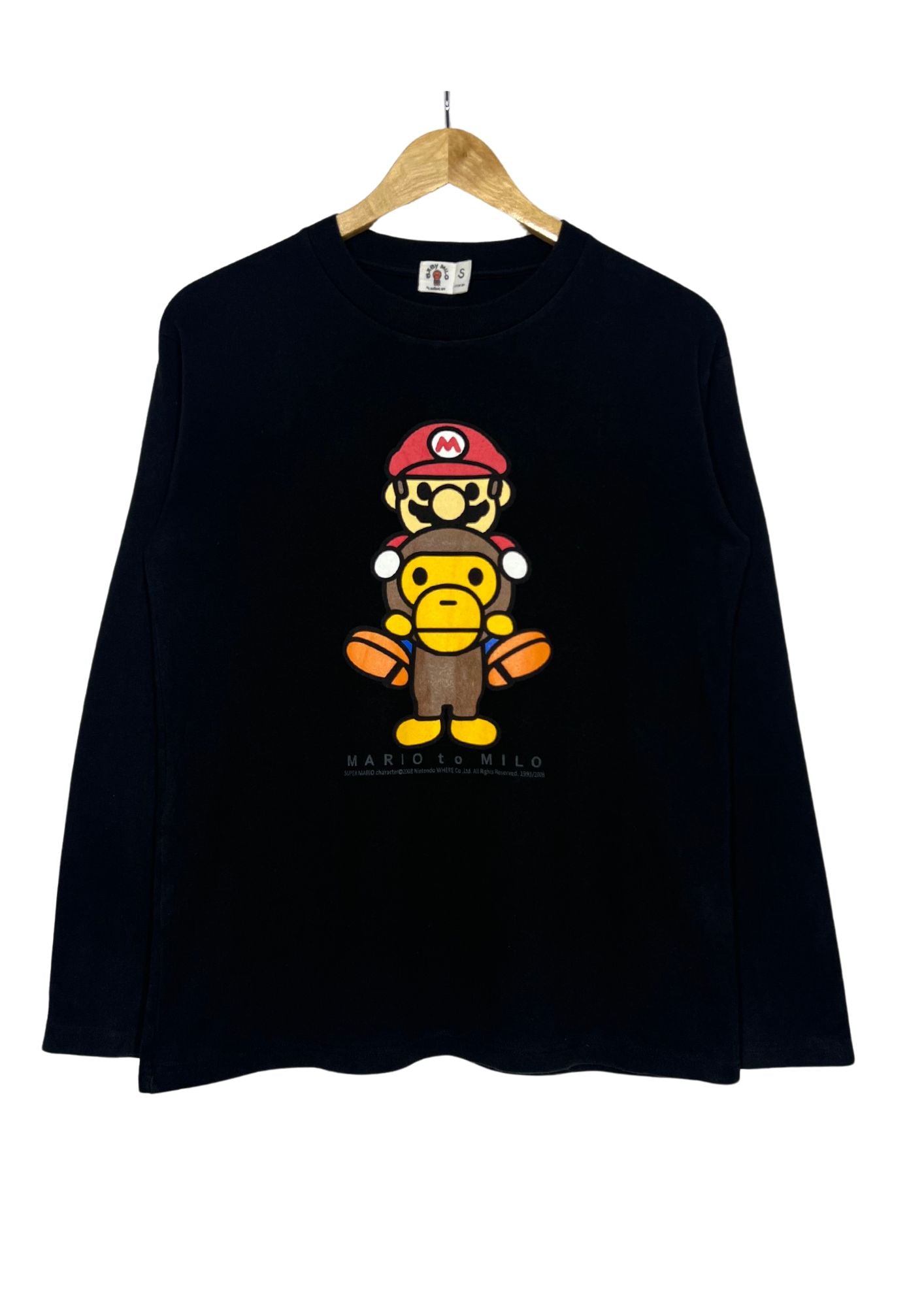 Bape Mario newest Baby Milo tshirt