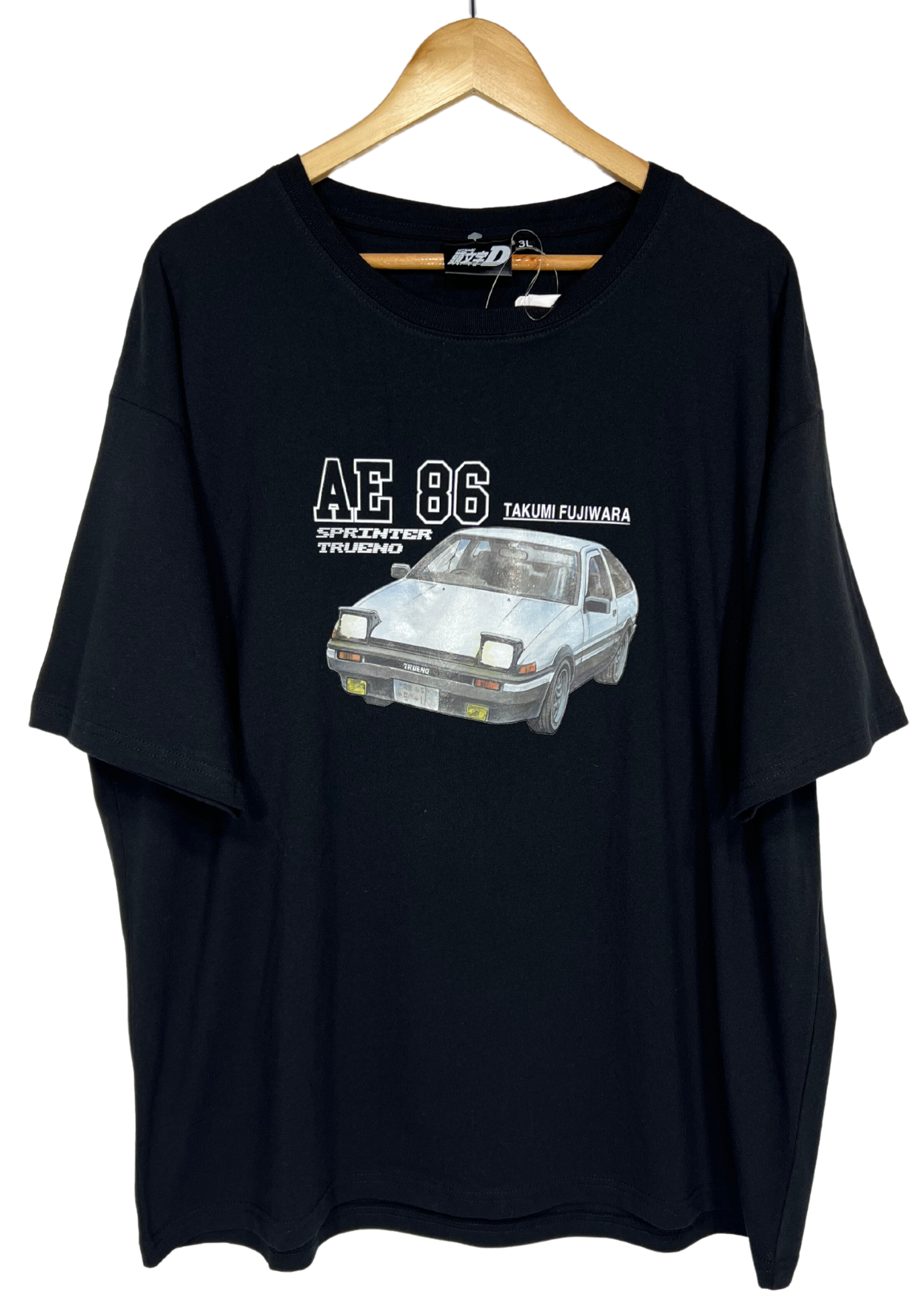 Initial D x AVAIL AE 86 T-shirt – ONZEN ANIME STYLE