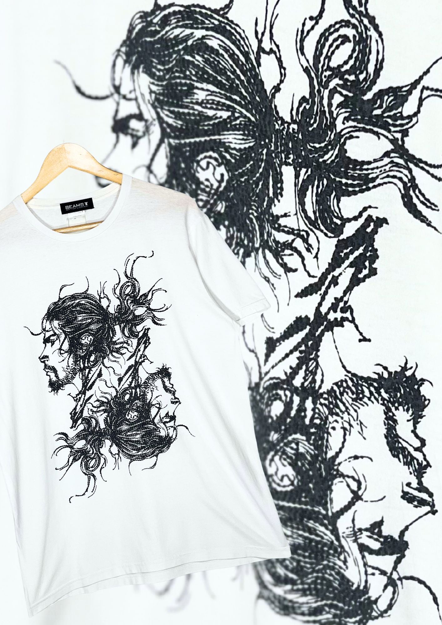 Vagabond x BEAMS 2009 Musashi T-shirt