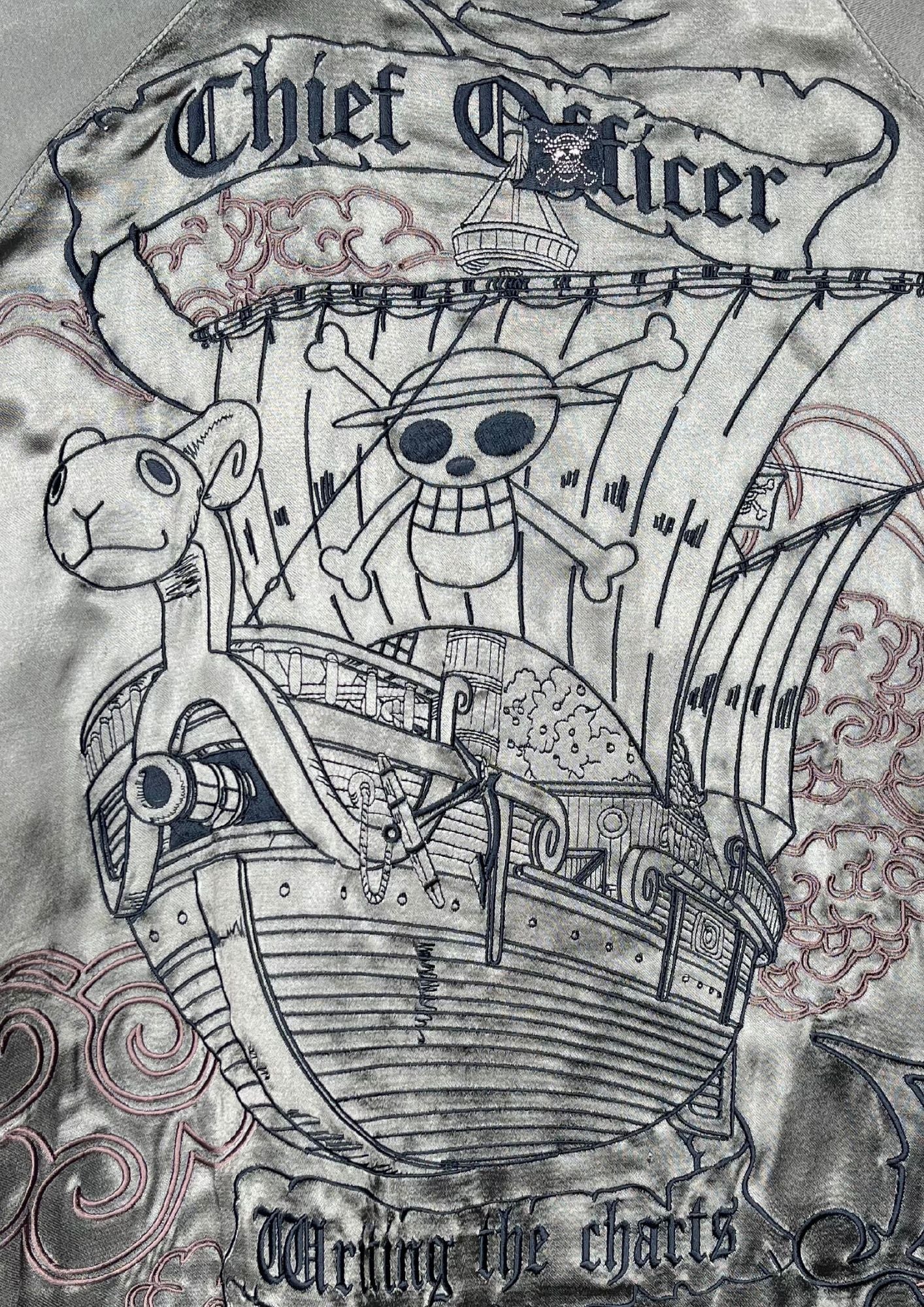 Deadstock 2010s One Piece x Neutral Infinity Reversible Embroidered Sukajan