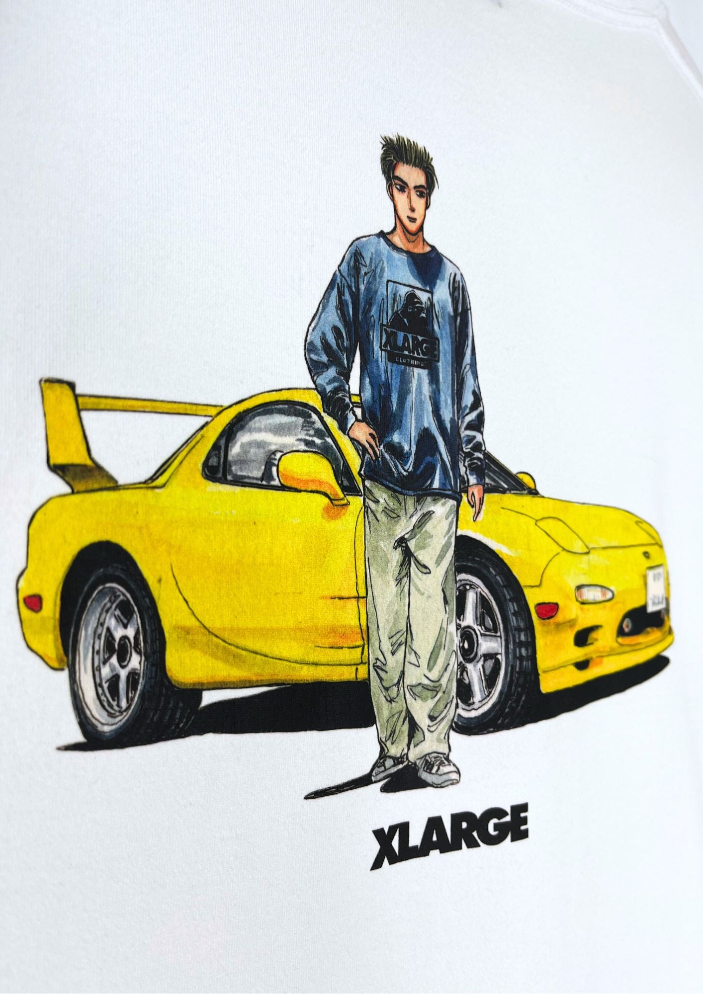 Initial D x X-Large Keisuku Long Sleeve Shirts