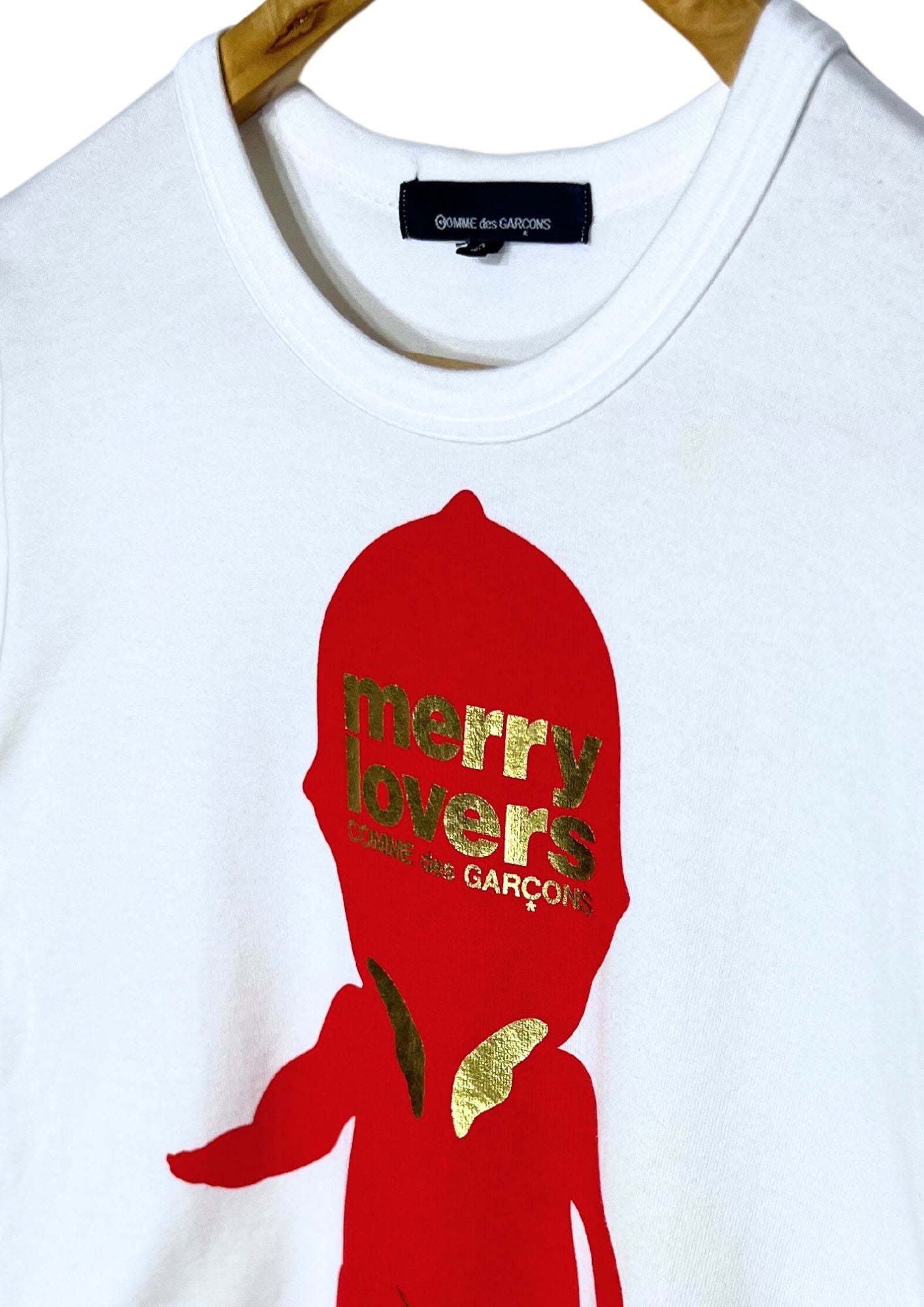 2004 COMME des GARÇONS Merry Lovers Kewpie T-shirt