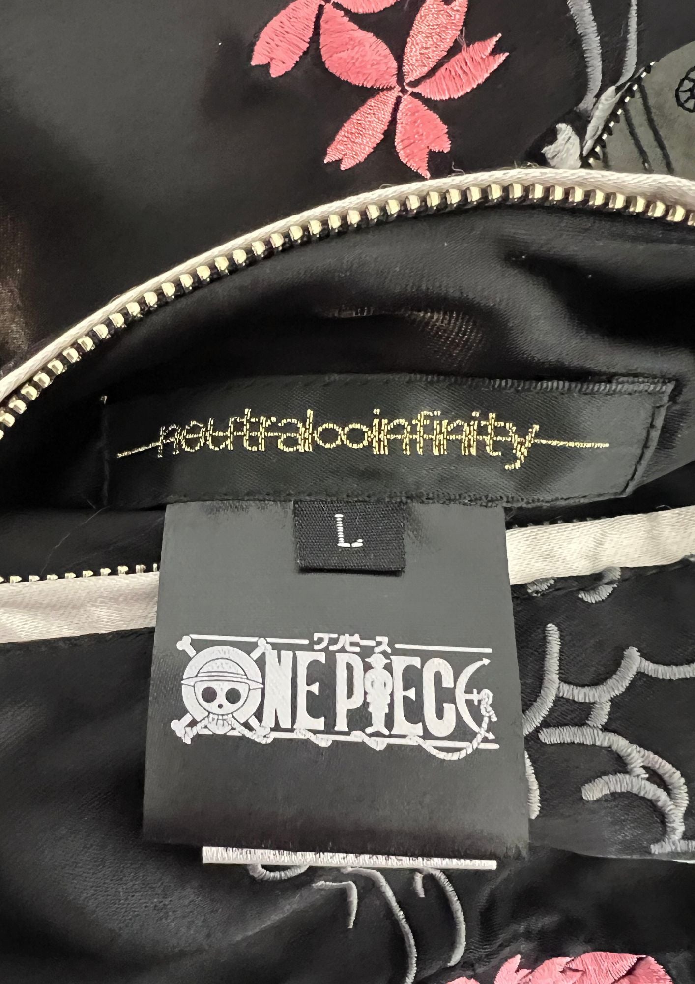 Deadstock 2010s One Piece x Neutral Infinity Reversible Embroidered Sukajan