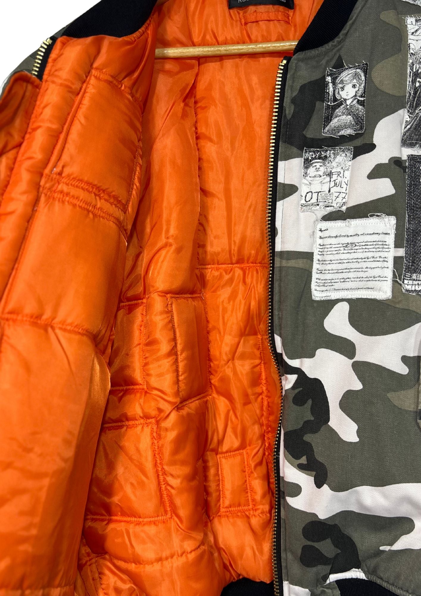 Rough Simmons x Berserk The Swordsman Patched Bomber Jacket