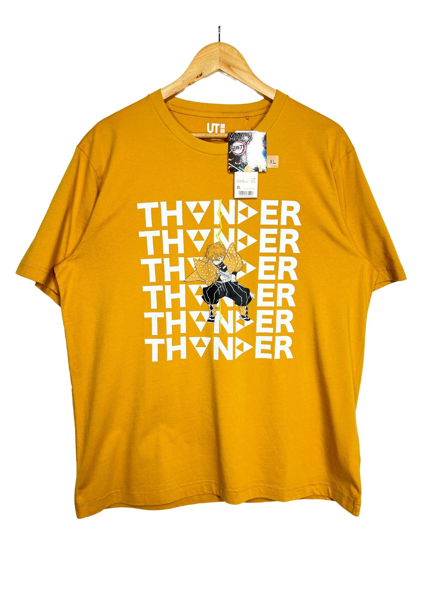 Deadstock 2020 Demon Slayer x UT Zenitsu Thunder T-shirt