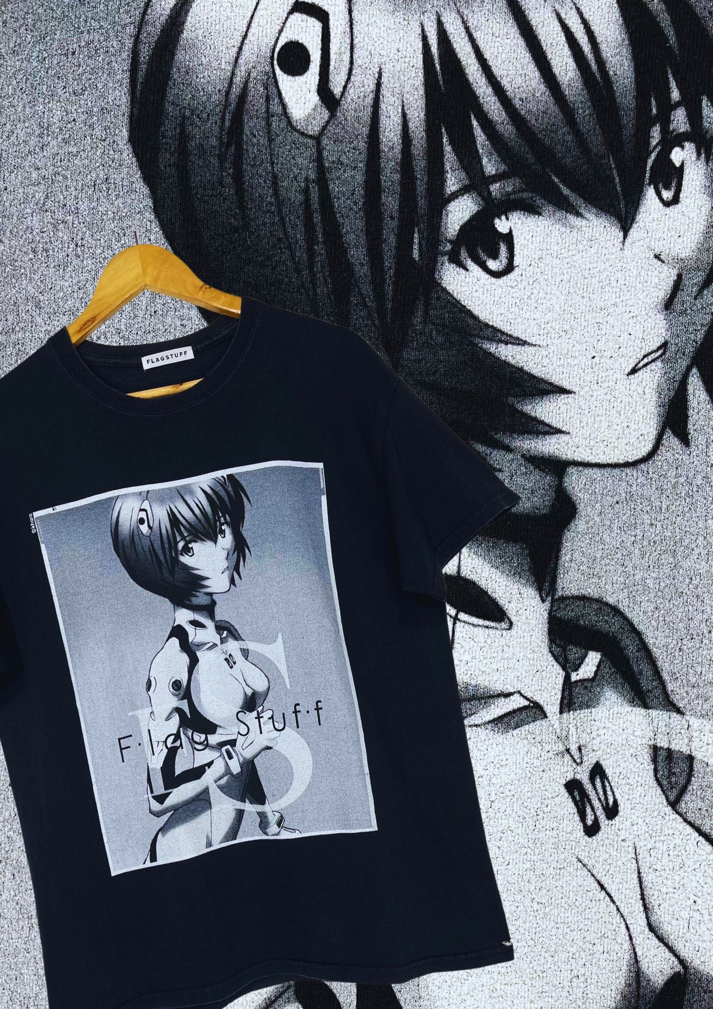 2020 Neon Genesis Evangelion x Flagstuff Rei T-shirt